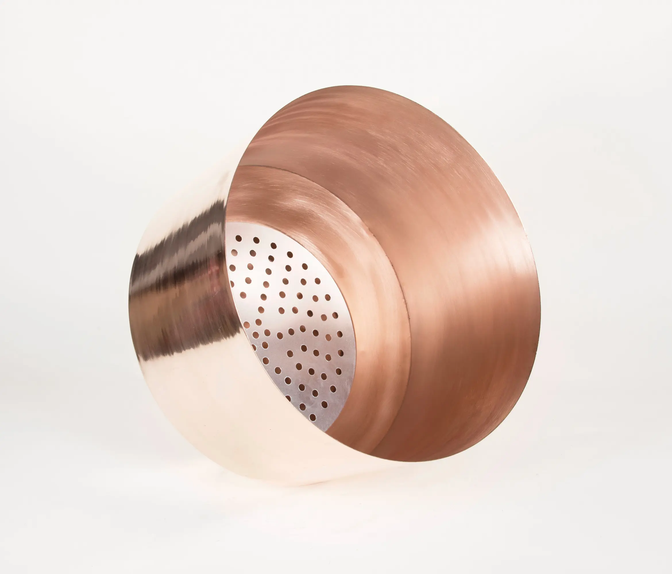 Yield - Indoor Spun Planter 16" | Copper