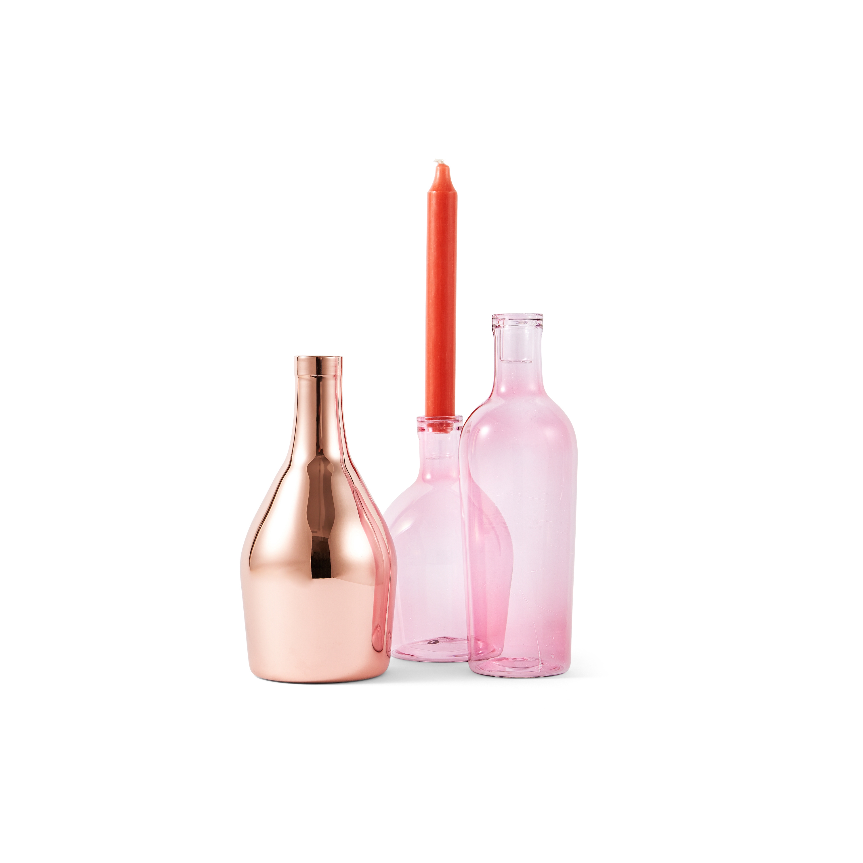 Barlume - TRIS Barlume Transparent Fuchsia + Metallised Copper