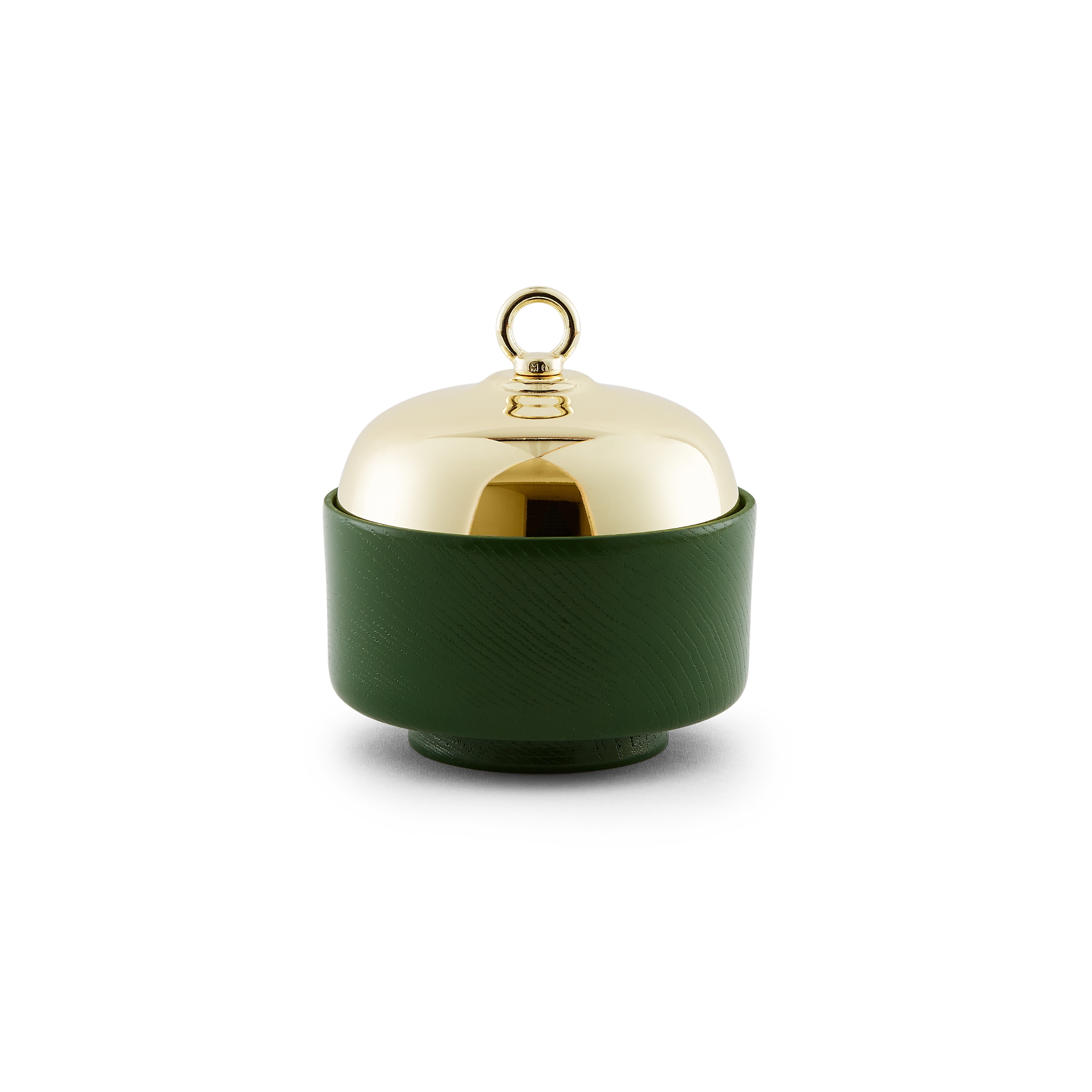 Mostrar el producto Belle - Small green container & brass cover del fabricante Incipit Lab srl
