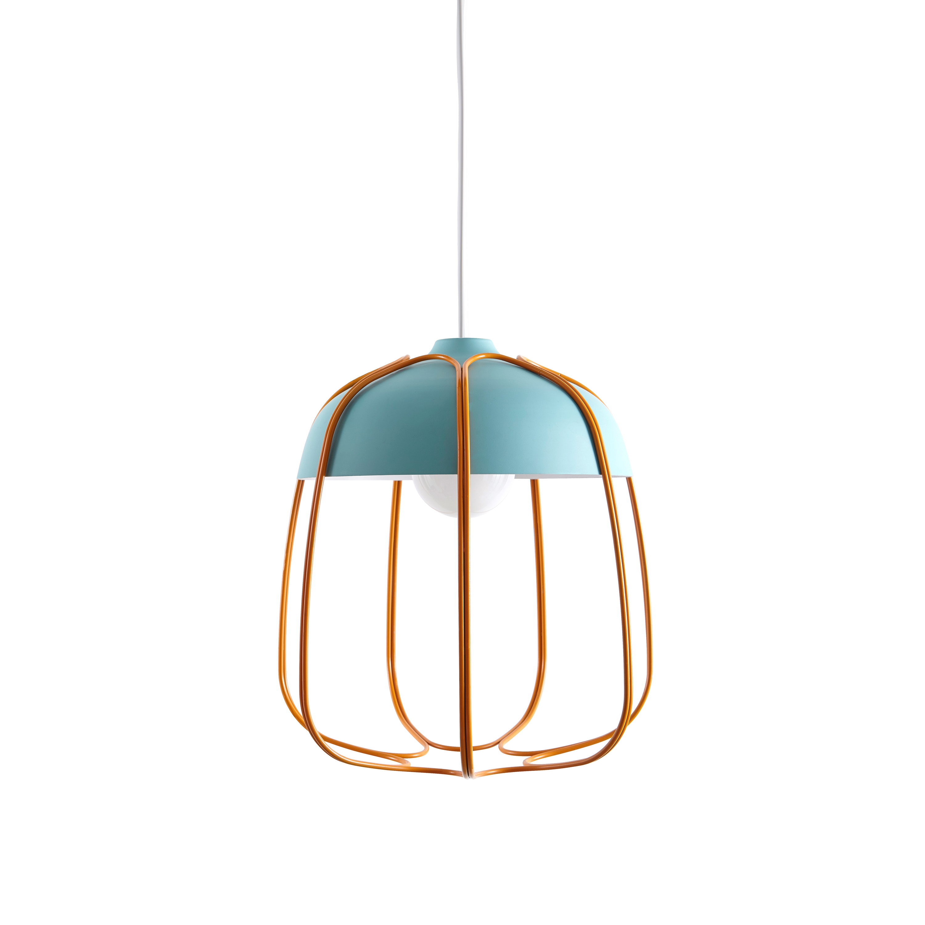 Tull - Sospensione turchese/arancione