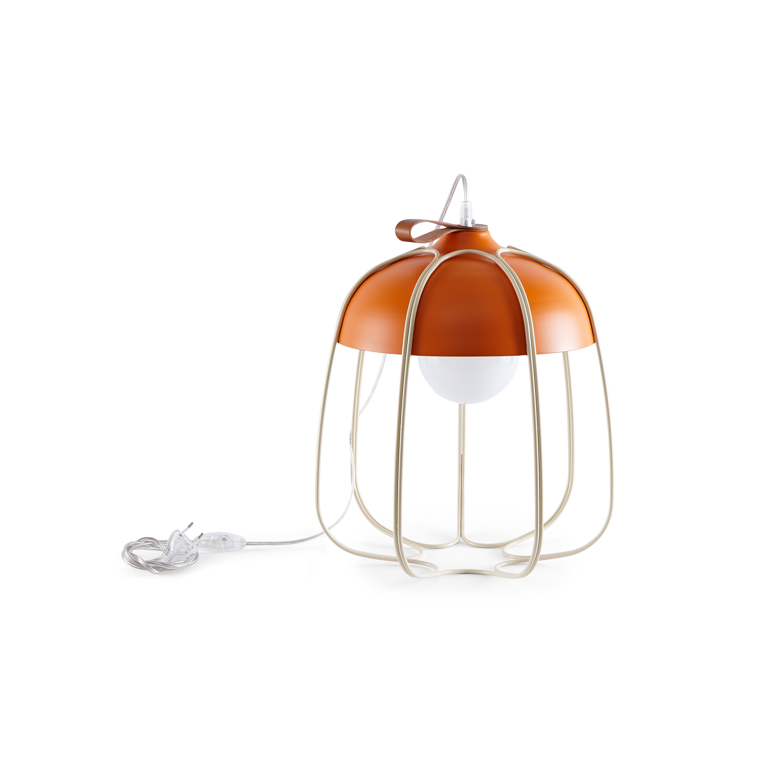 Tull - Tavolo/terra arancione/beige