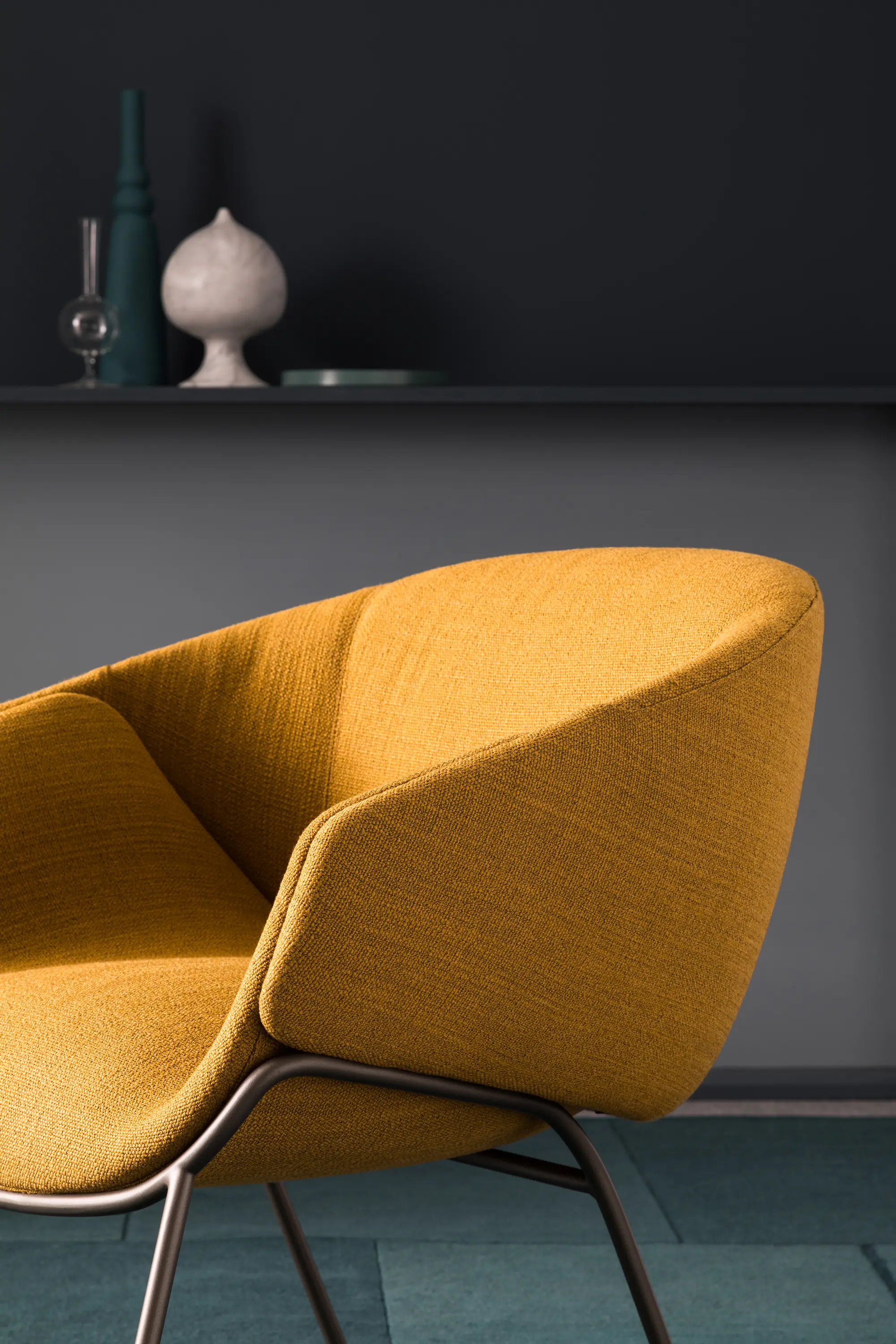 SP01 - Anita Armchair Low Back with Swivel Base
