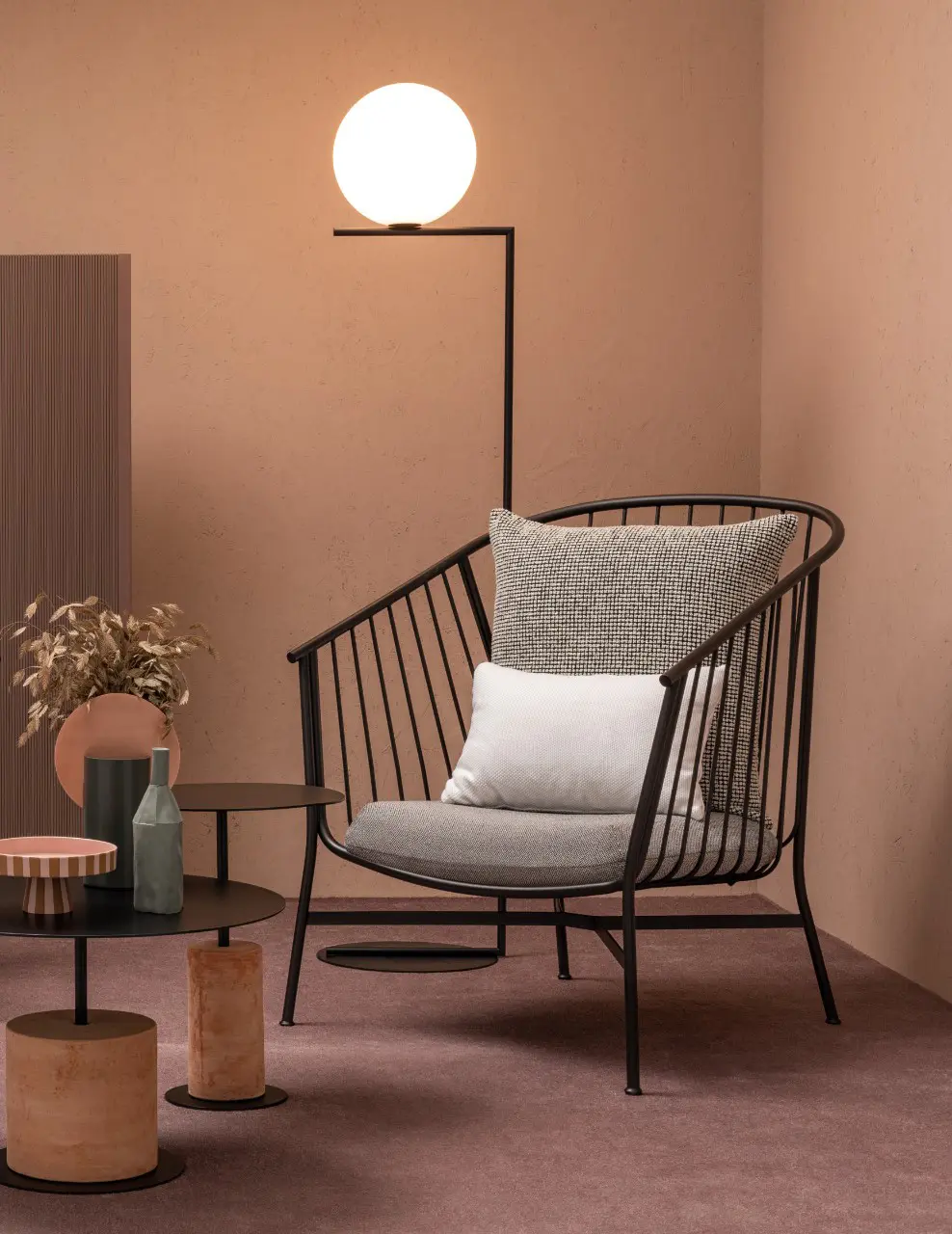 SP01 - Jeanette Sofa Armchair - Connected Seat & Back Cushion