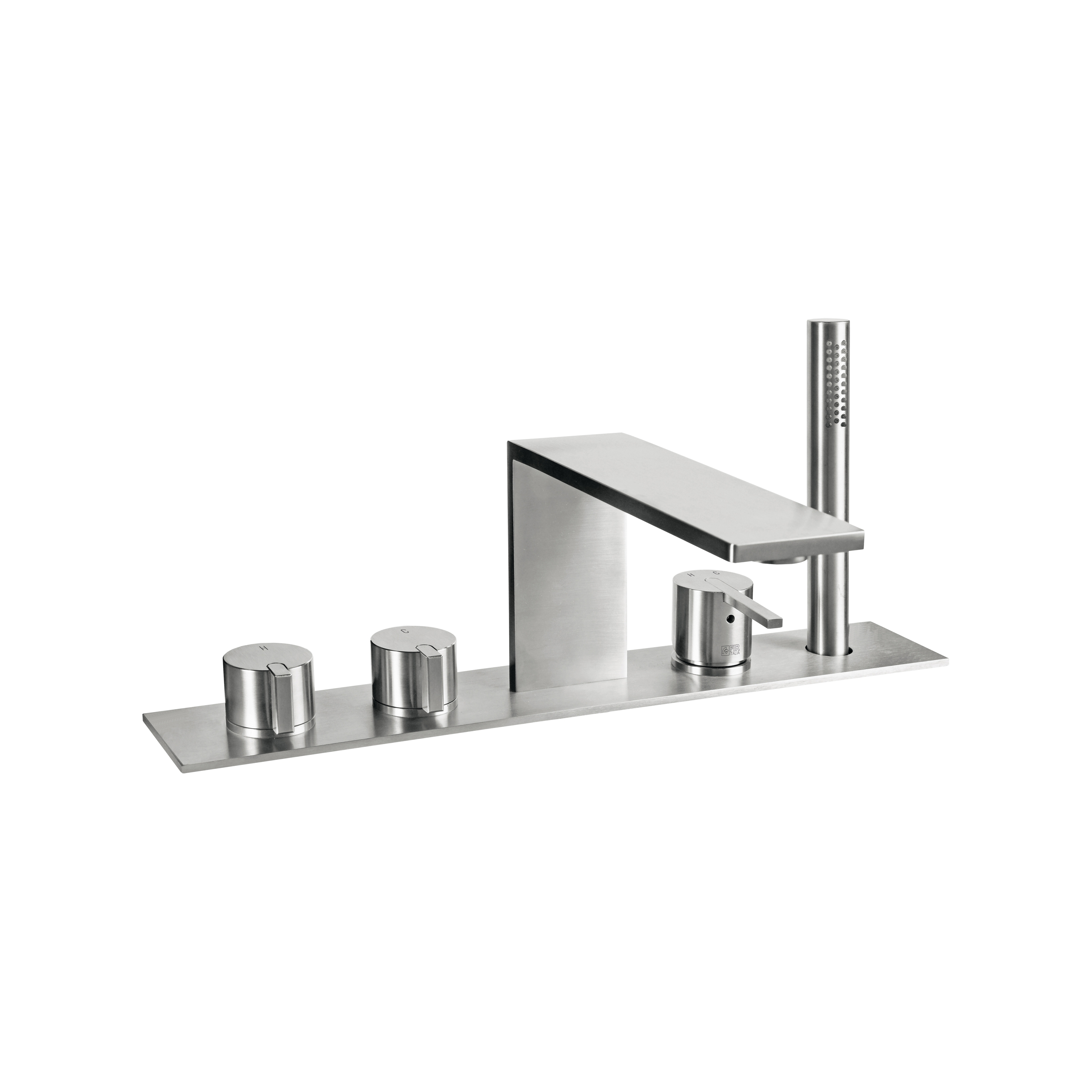 Produkt LifeSteel 59 deck-mounted bath mixer with shower set des Herstellers Fir Italia anzeigen