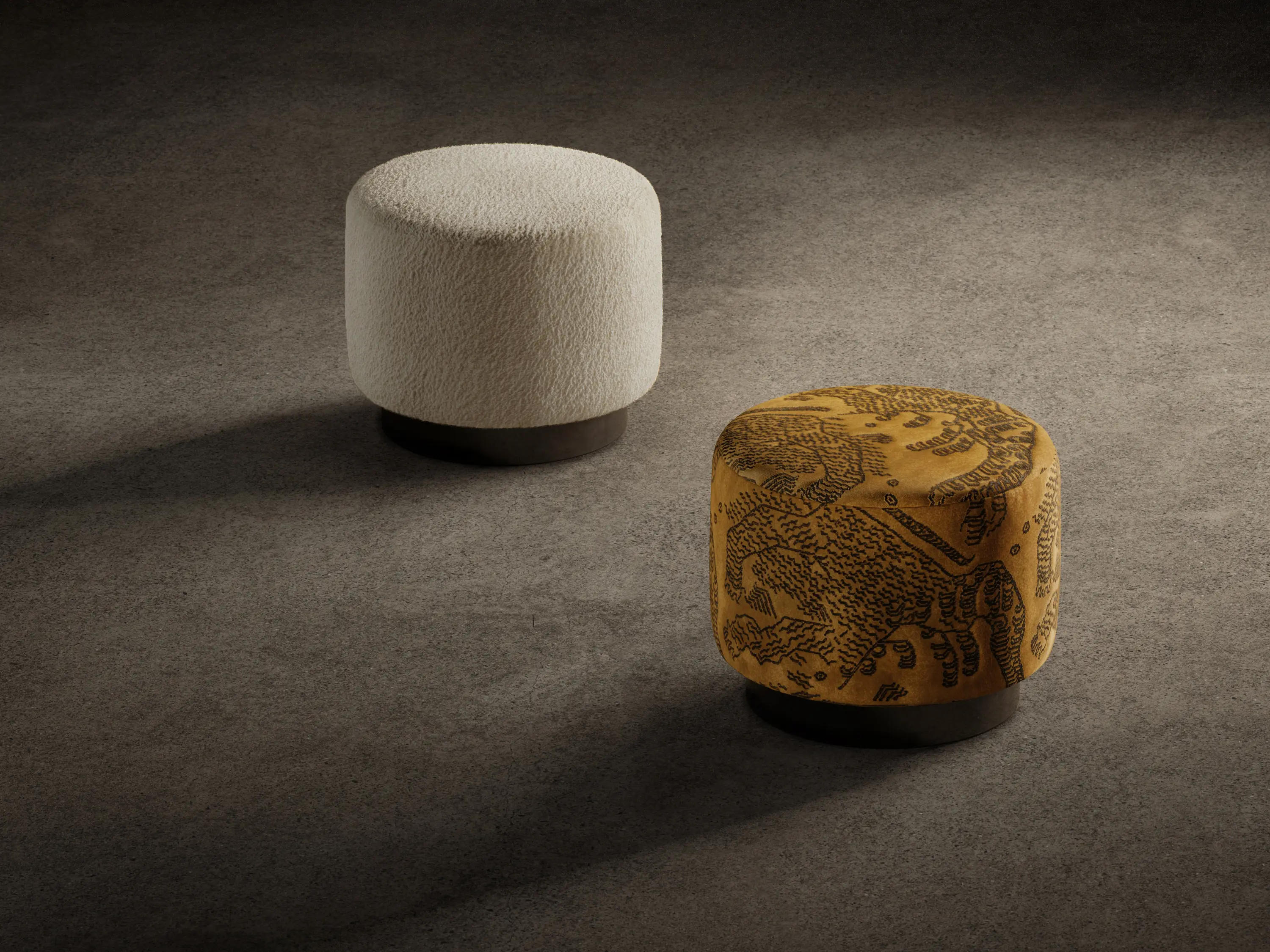 GIOPAGANI - DIG IT Pouf