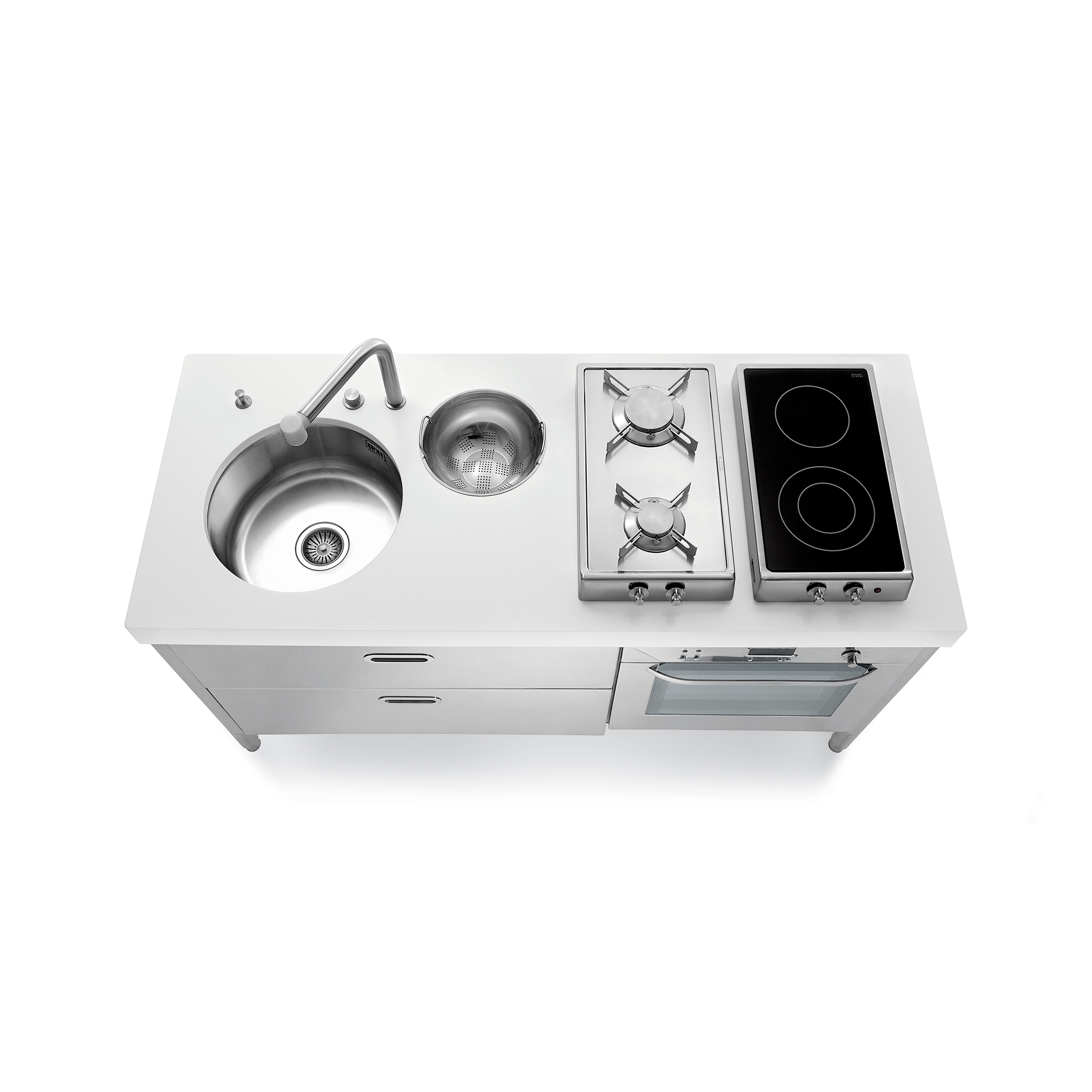 Produkt Waschen-kochen-Küchen
 LC160-C90+F60/1 des Herstellers ALPES-INOX anzeigen