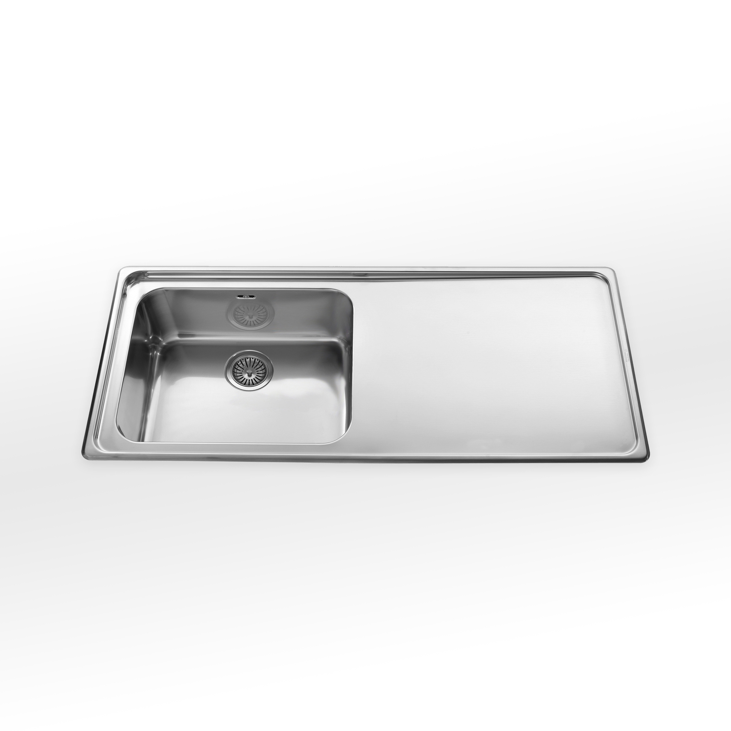 Mostra il prodotto Lavelli incasso Basic
117/1V1SL del produttore ALPES-INOX