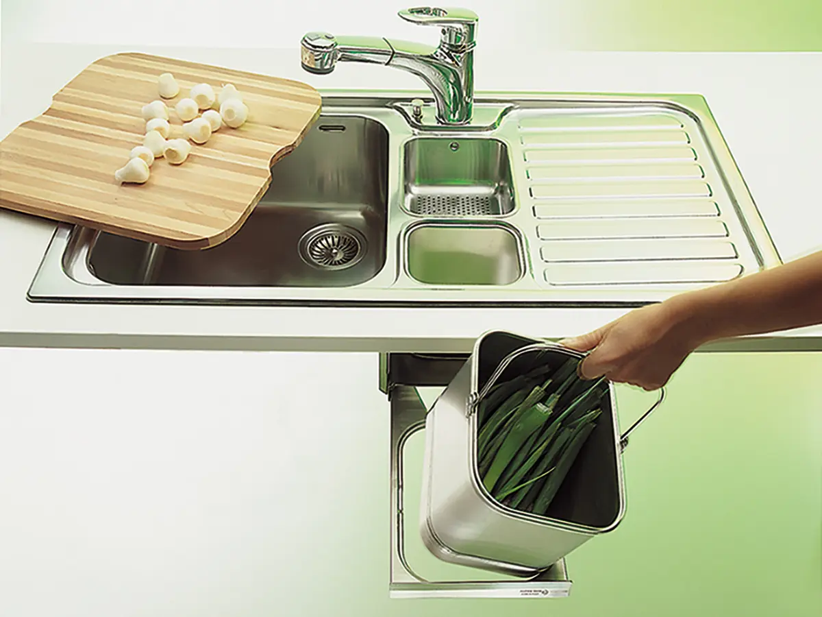 ALPES-INOX - Built-in sinks multipurpose F 599/ 1V1B1S-E