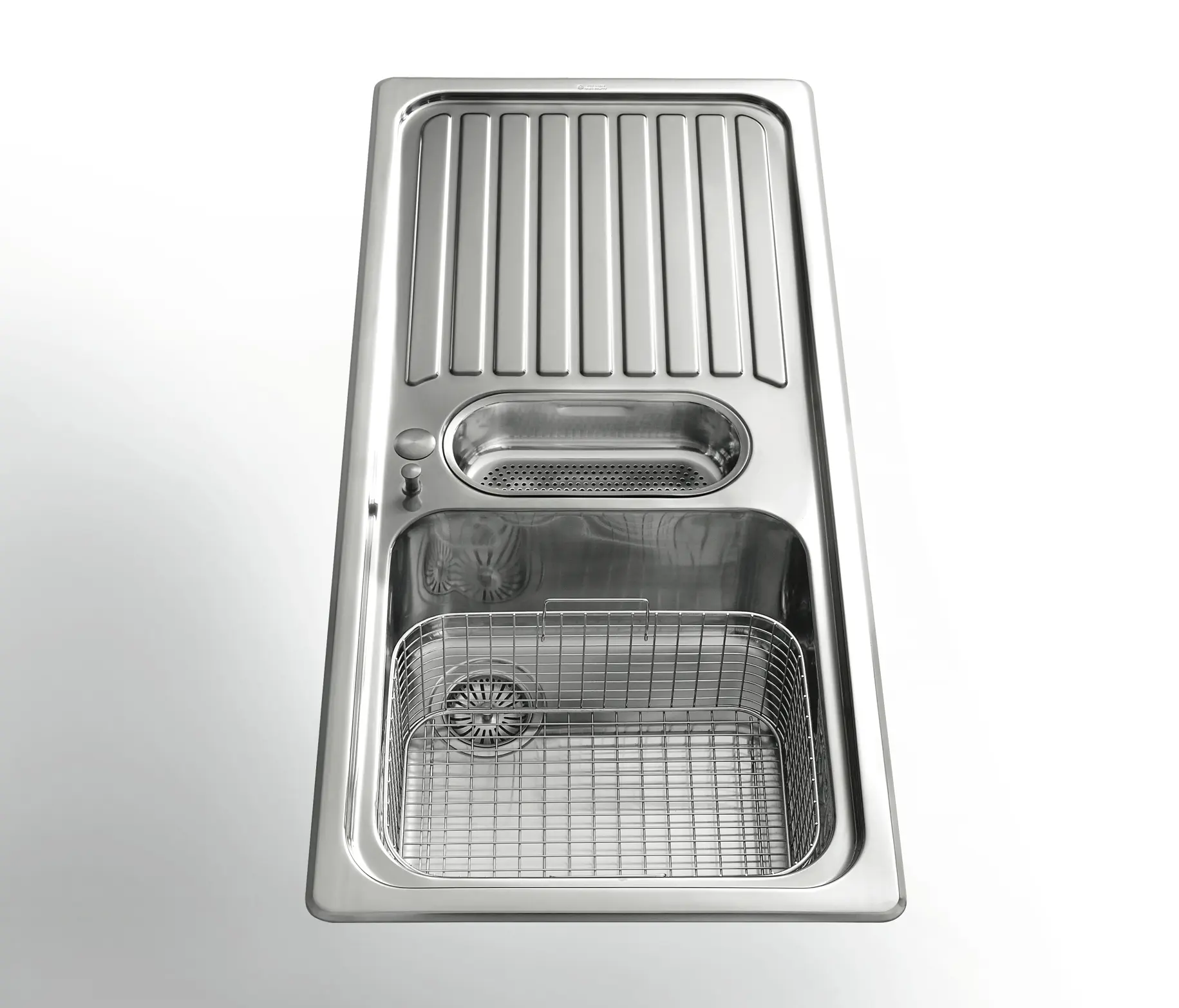 ALPES-INOX - Built-in sinks radius 60 F 5119/1V1B1S