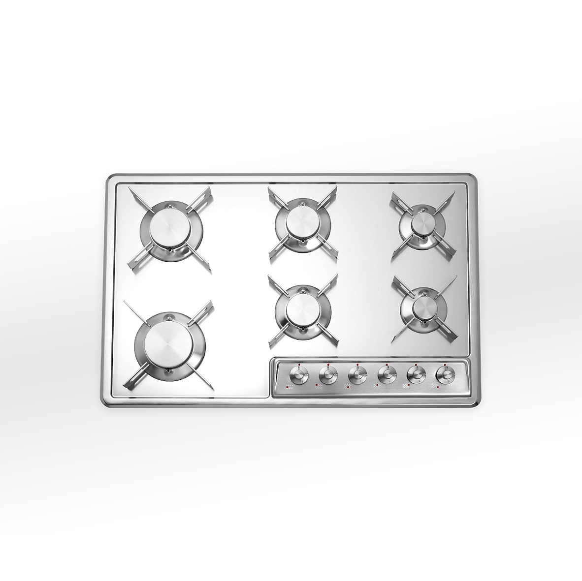 Display product Built-in hobs depth 51 cm F 579/6G from manufacturer ALPES-INOX