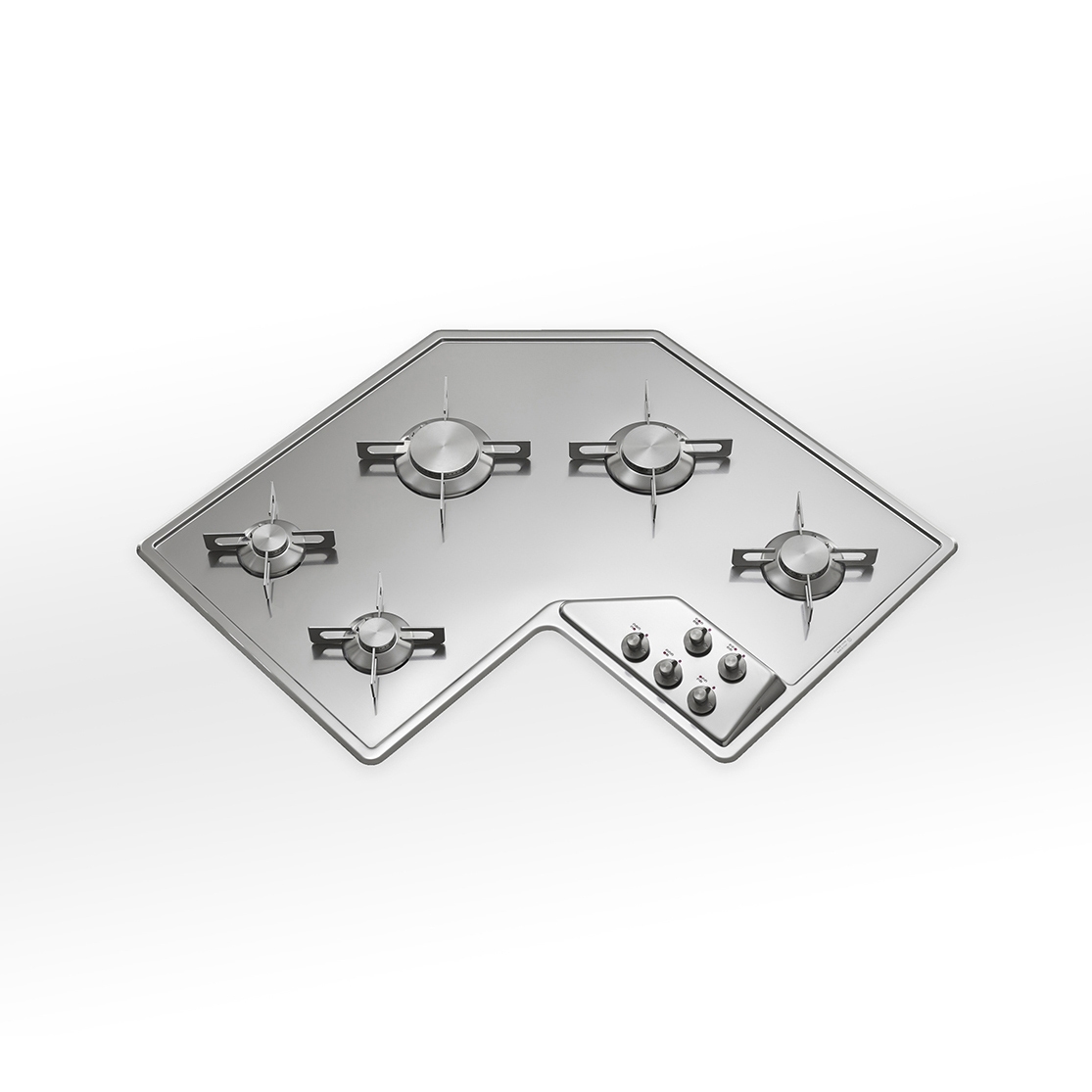Display product Corner hob F 583/5G from manufacturer ALPES-INOX