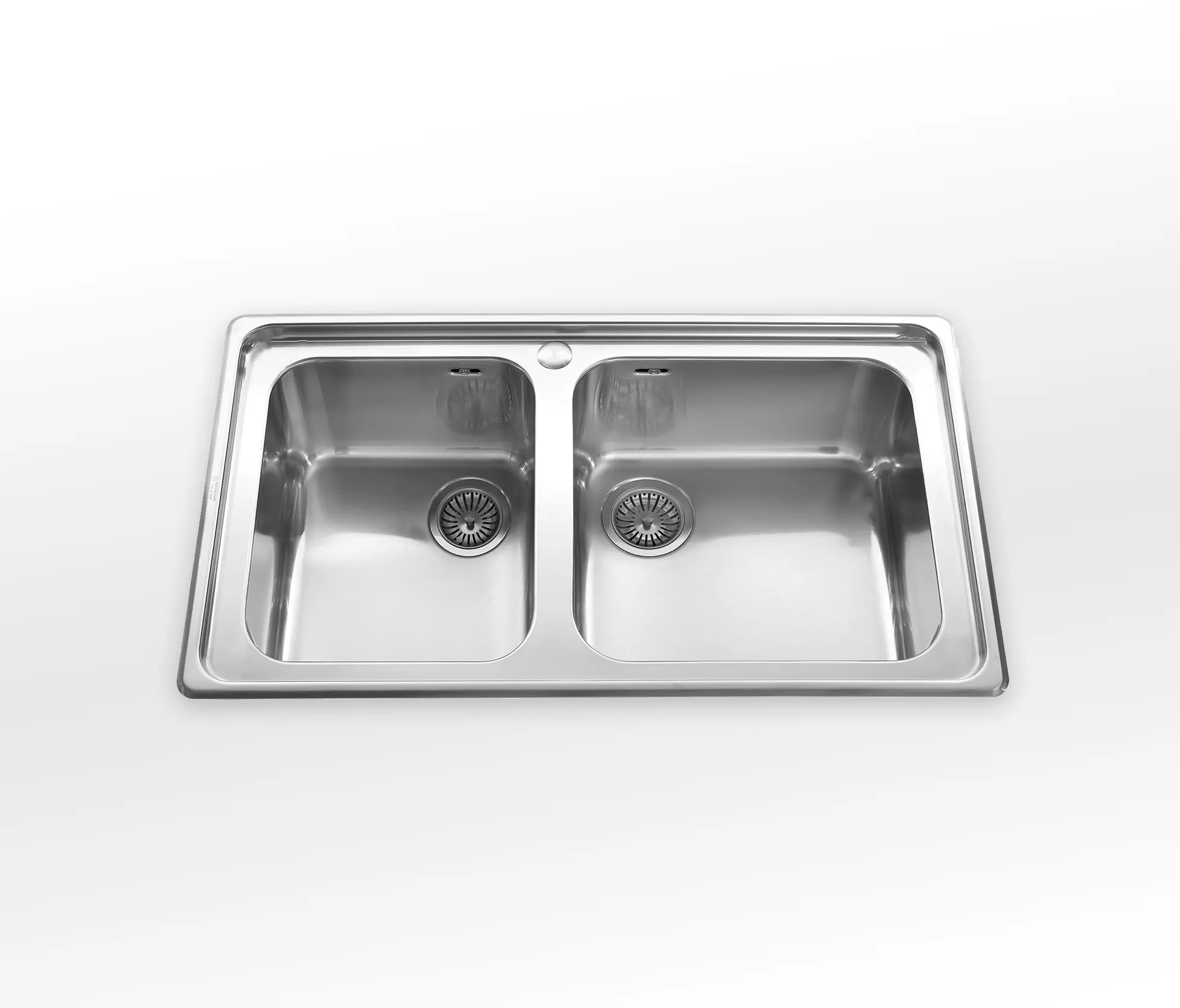 ALPES-INOX - Built-in sink Basic 87/2VP