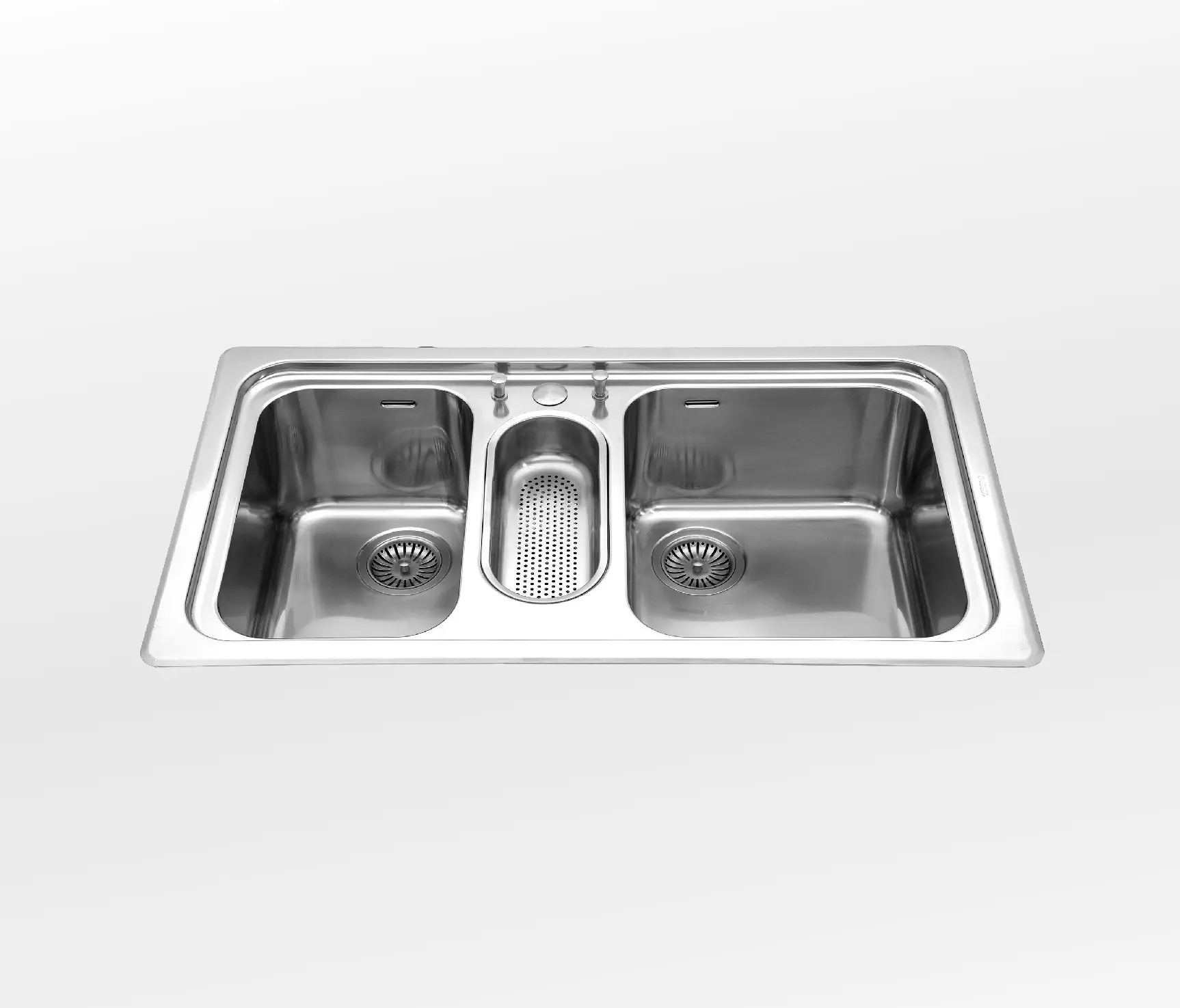 ALPES-INOX - Built-in sinks multipurpose F 589/2V1B-E