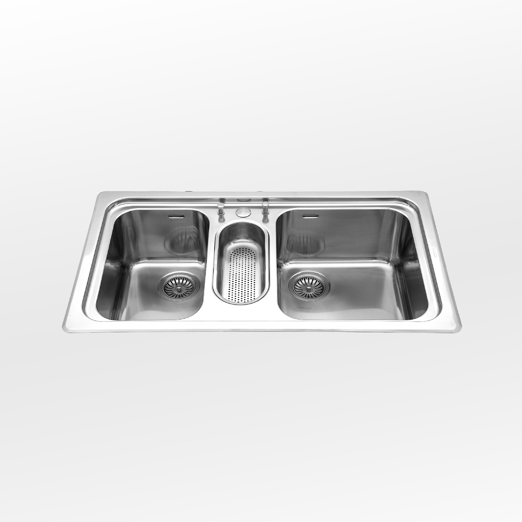 Mostra il prodotto Lavelli incasso multifunzione F 589/2V1B-E del produttore ALPES-INOX