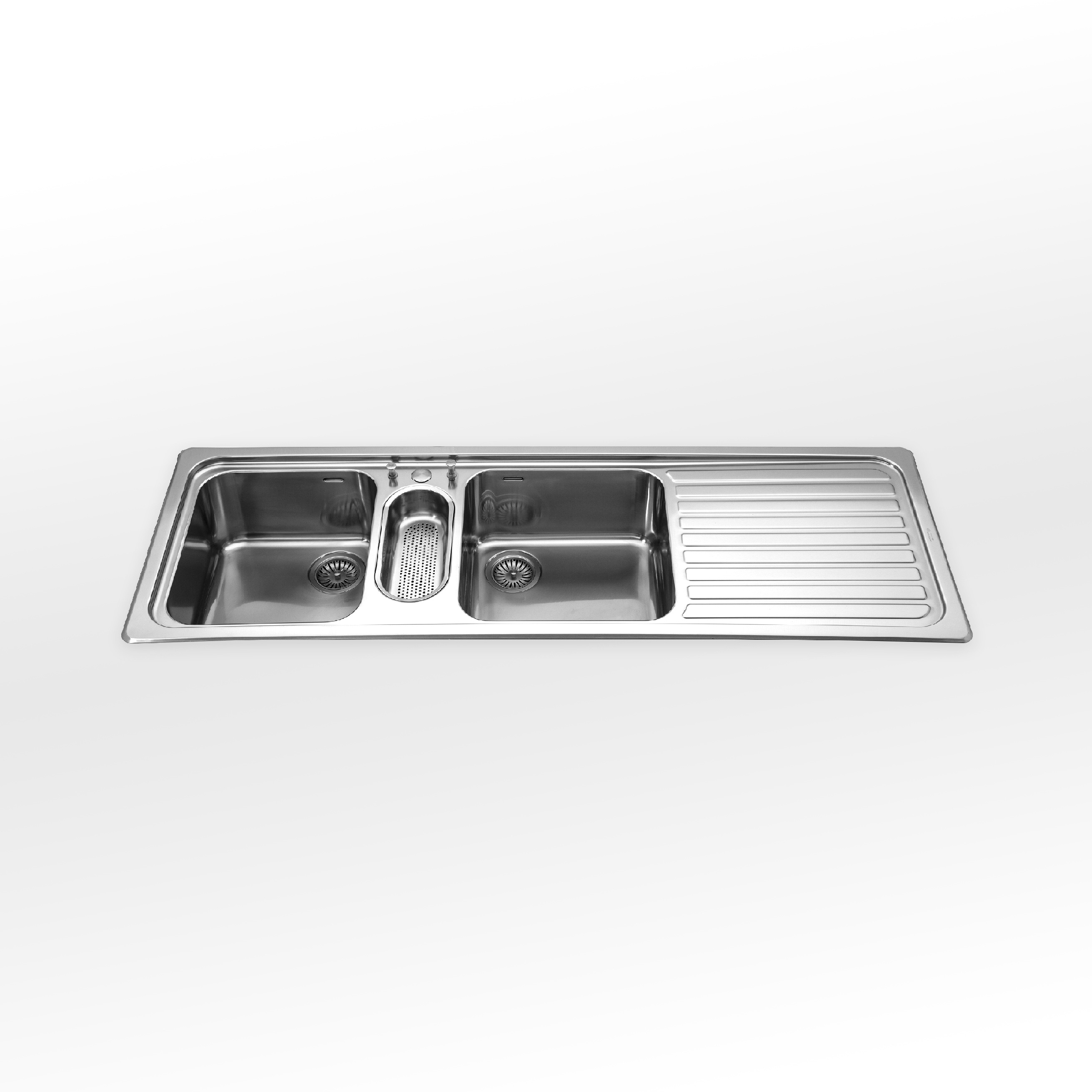 Display product Built-in sinks radius 60 F 5149/2V1B1S from manufacturer ALPES-INOX