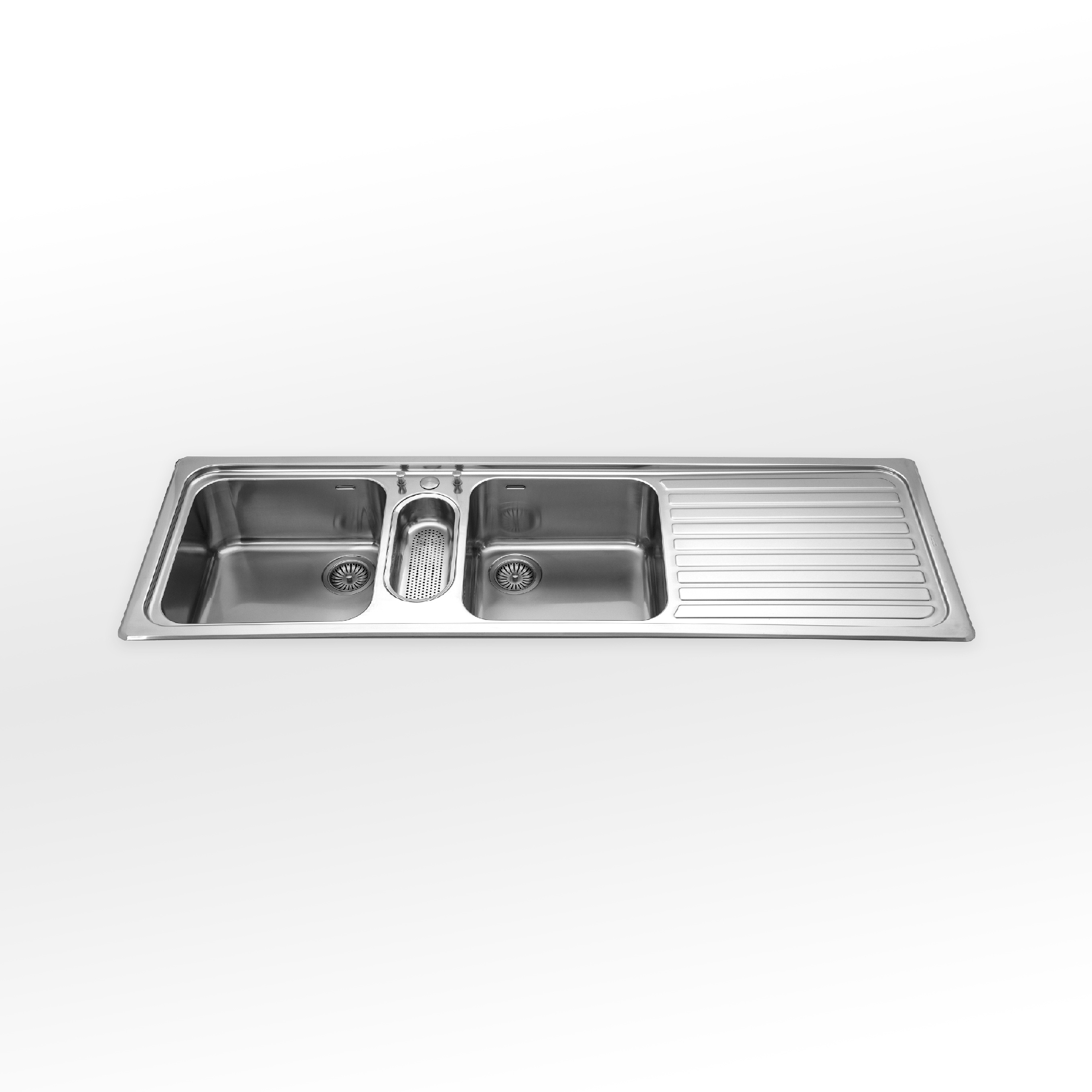 Display product Built-in sinks radius 60 F 5159/2V1B1S from manufacturer ALPES-INOX