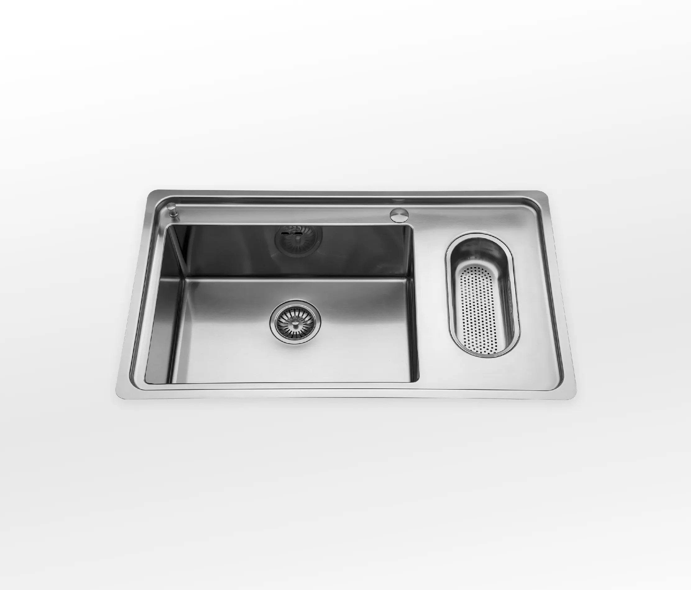 ALPES-INOX - Built-in sinks radius 12 flush LFPS 587/1V1B