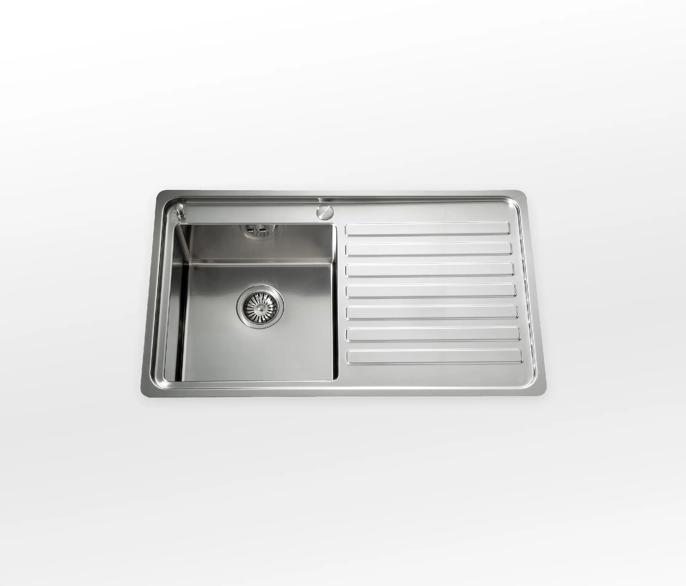 ALPES-INOX - Built-in sinks radius 12 flush LFPS 587/1V1S