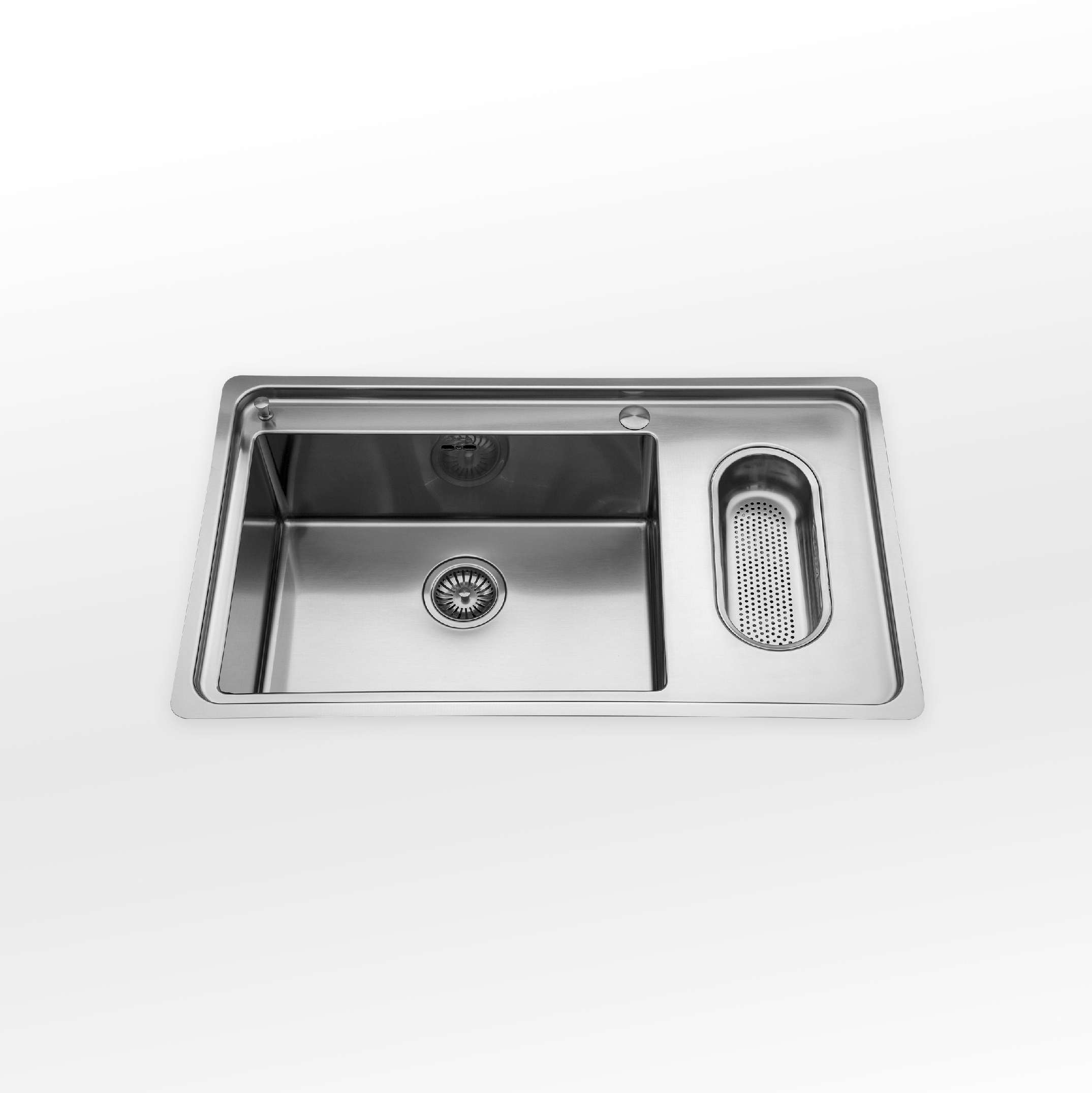 Display product Built-in sinks radius 12 depth 51 LFRS 587/1V1B from manufacturer ALPES-INOX