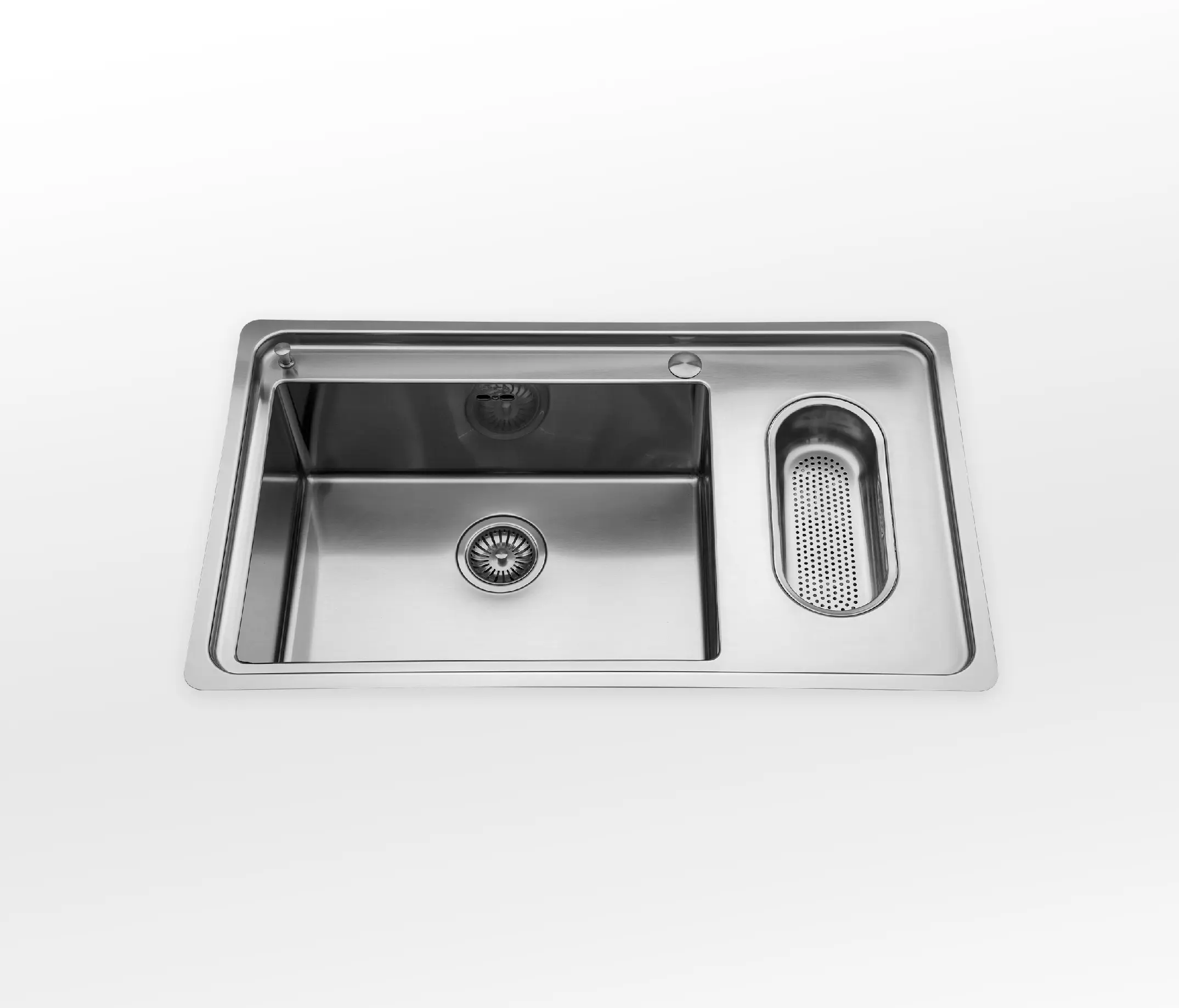 ALPES-INOX - Built-in sinks radius 12 depth 51 LFRS 587/1V1B