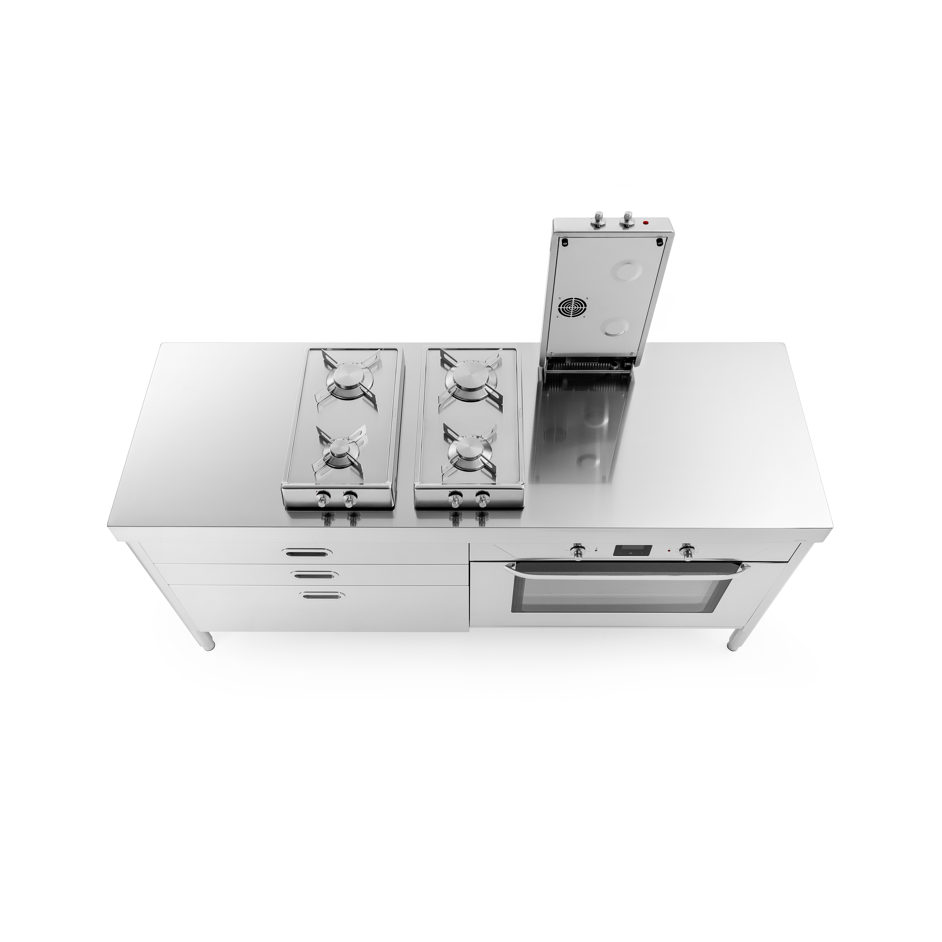 Produkt Küchen Kochen
C190-C90+F90/1 des Herstellers ALPES-INOX anzeigen