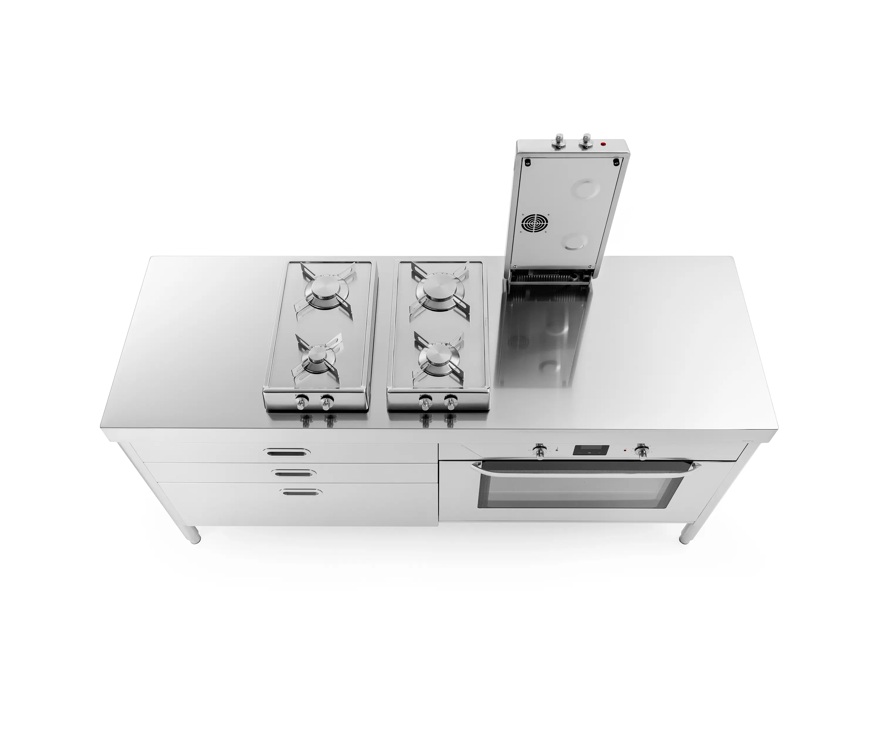 ALPES-INOX - Cooking kitchens
C190-C90+F90/1