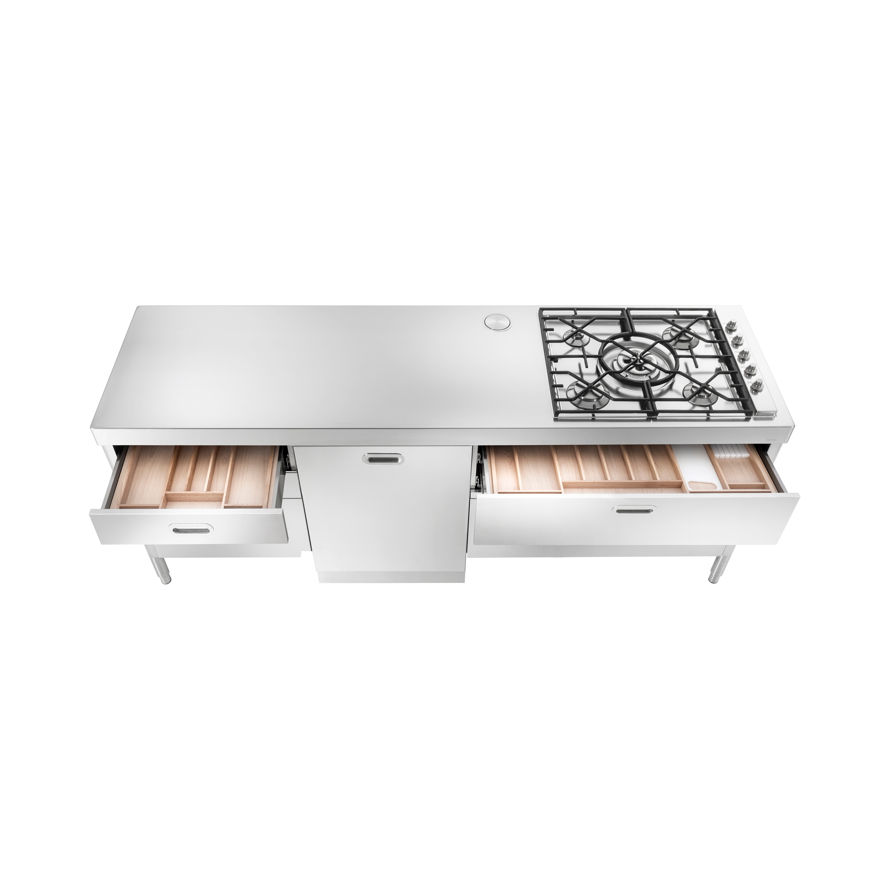 Produkt Küchen Kochen
C220-C60+L60+C90/1 des Herstellers ALPES-INOX anzeigen