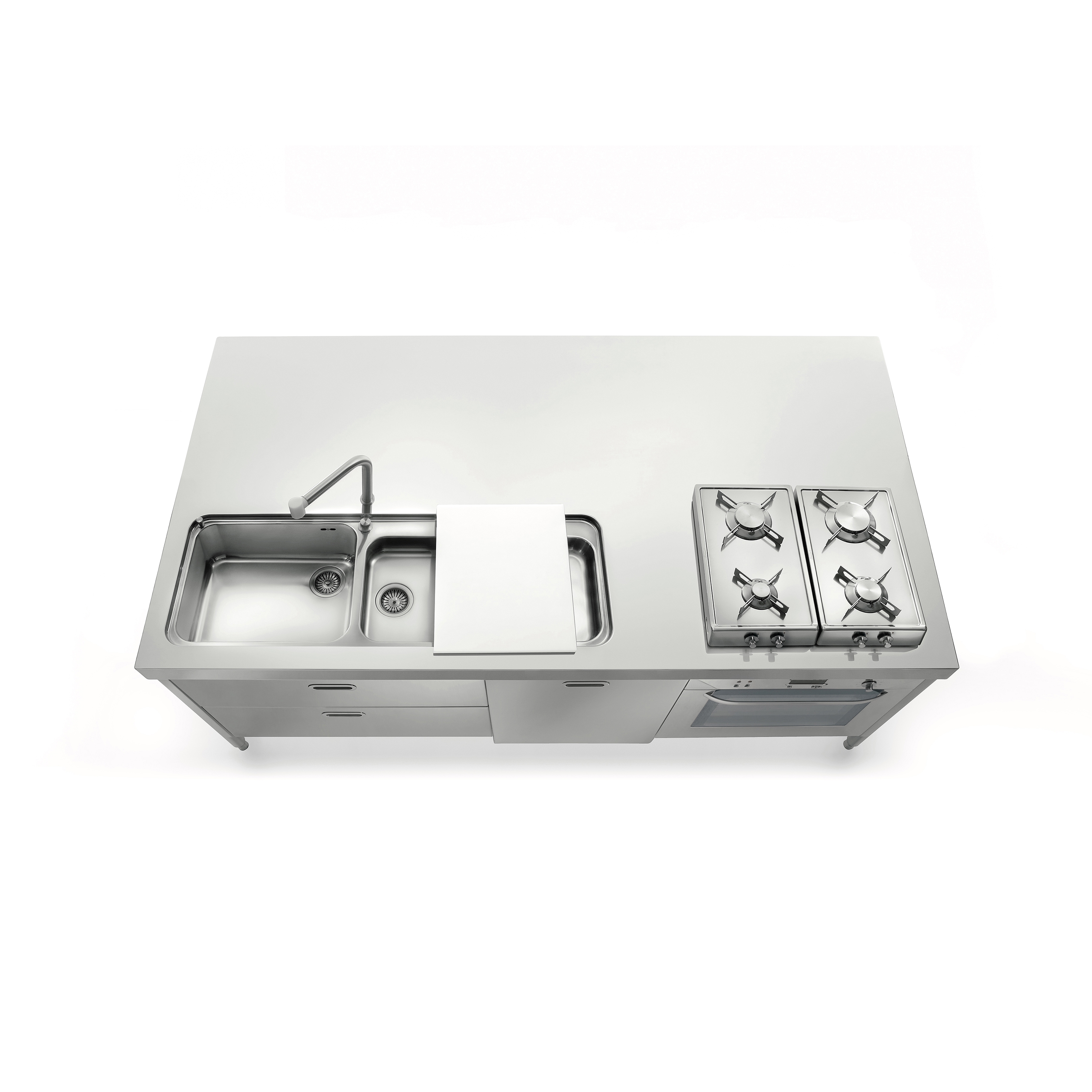 Display product Washing and cooking elements I-LC220-C90+L60+F60/1 from manufacturer ALPES-INOX
