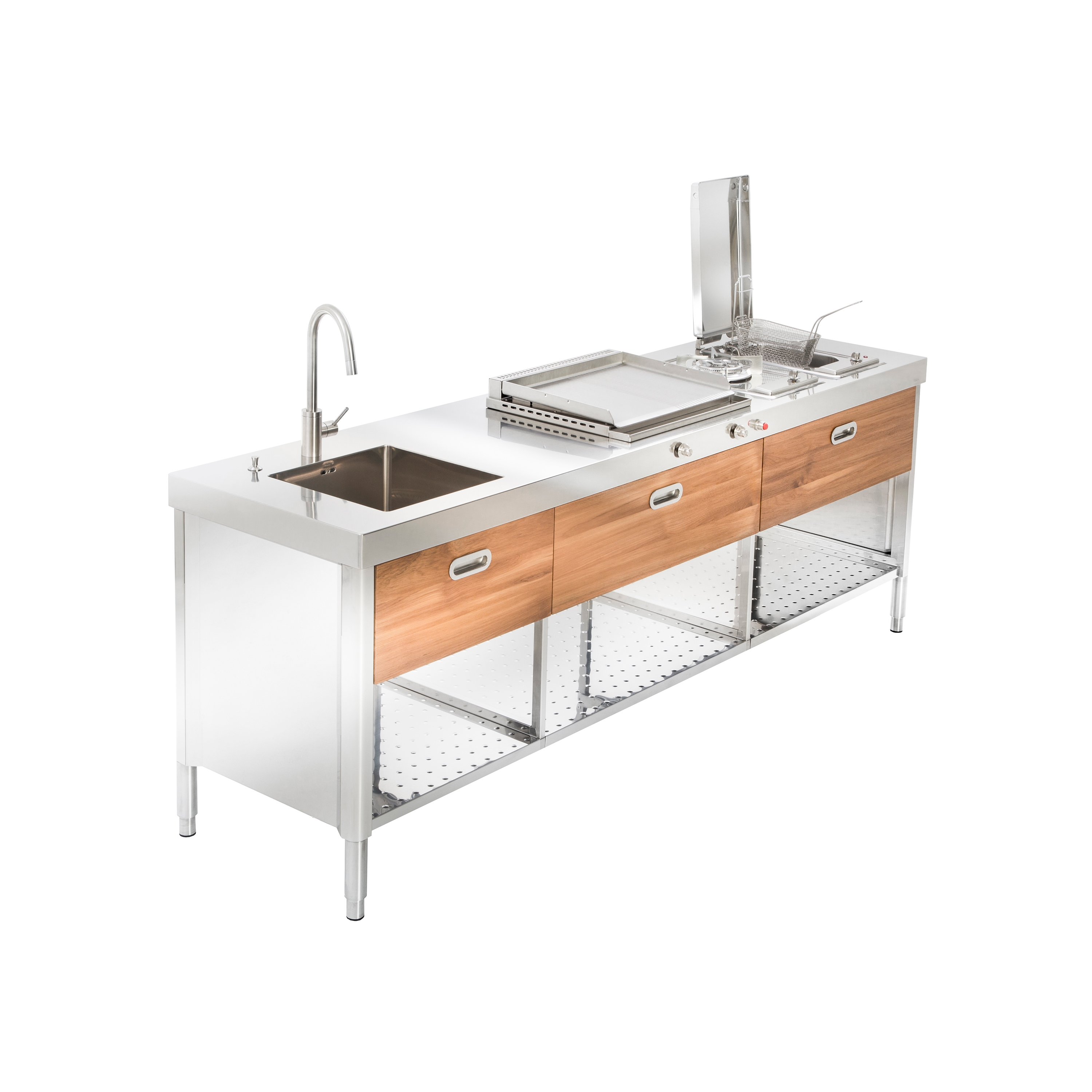 Produkt Küchen im Freien OUT 250/1 des Herstellers ALPES-INOX anzeigen