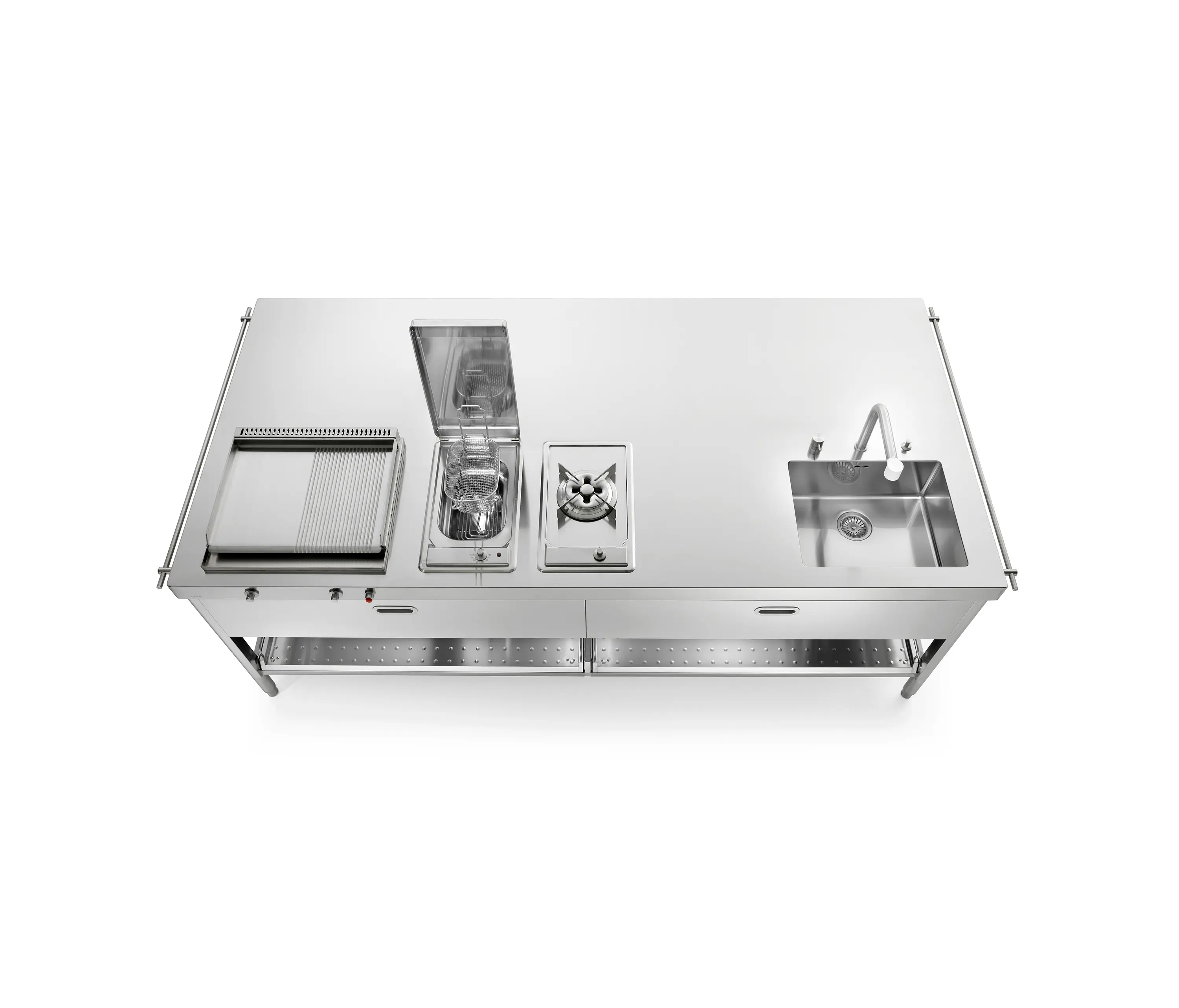 ALPES-INOX - Cucine Outdoor OUT250/ISOLA-1
