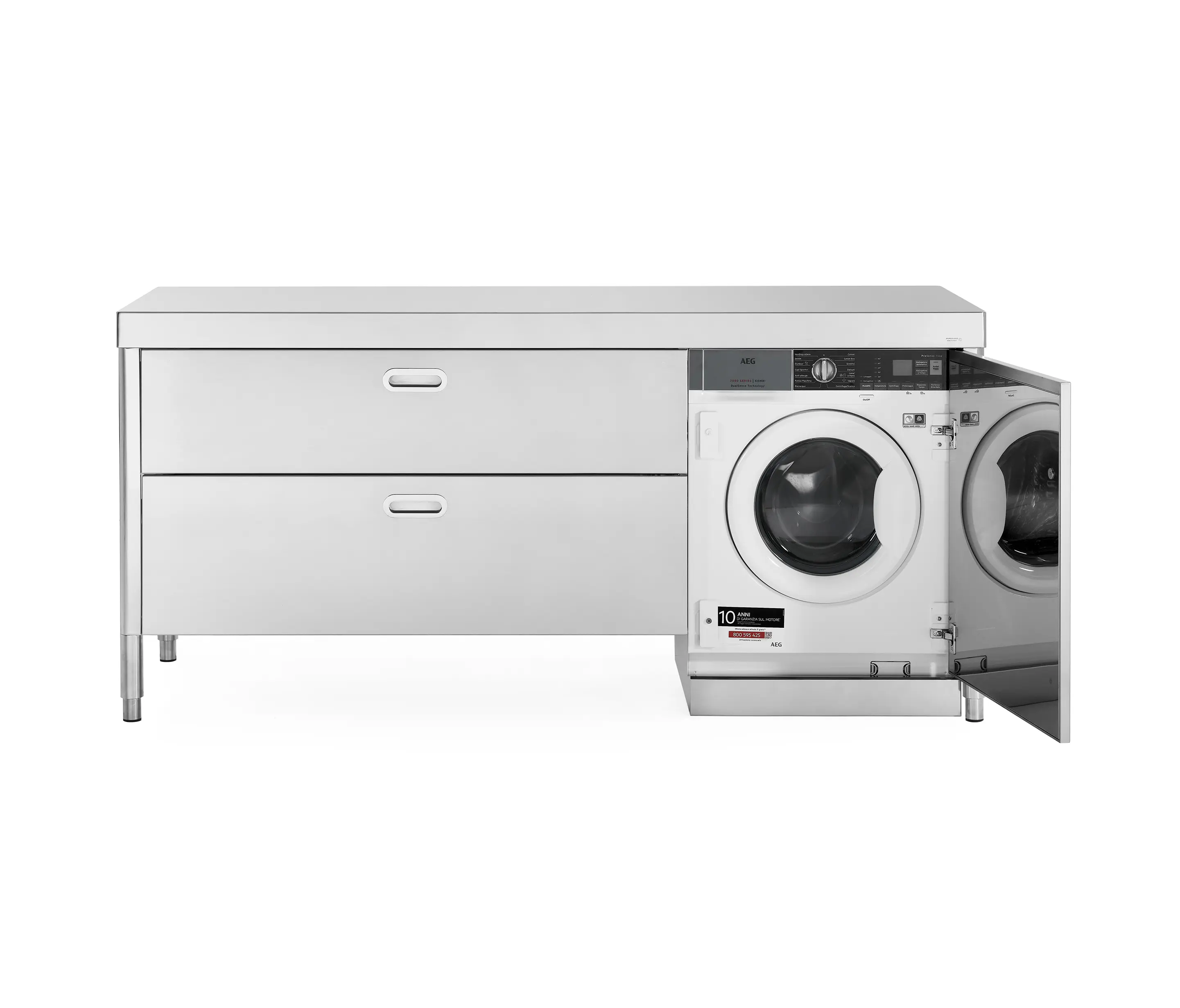 ALPES-INOX - Lager- Und Aufbewahrungselemente 190C-LAVATRICE-1