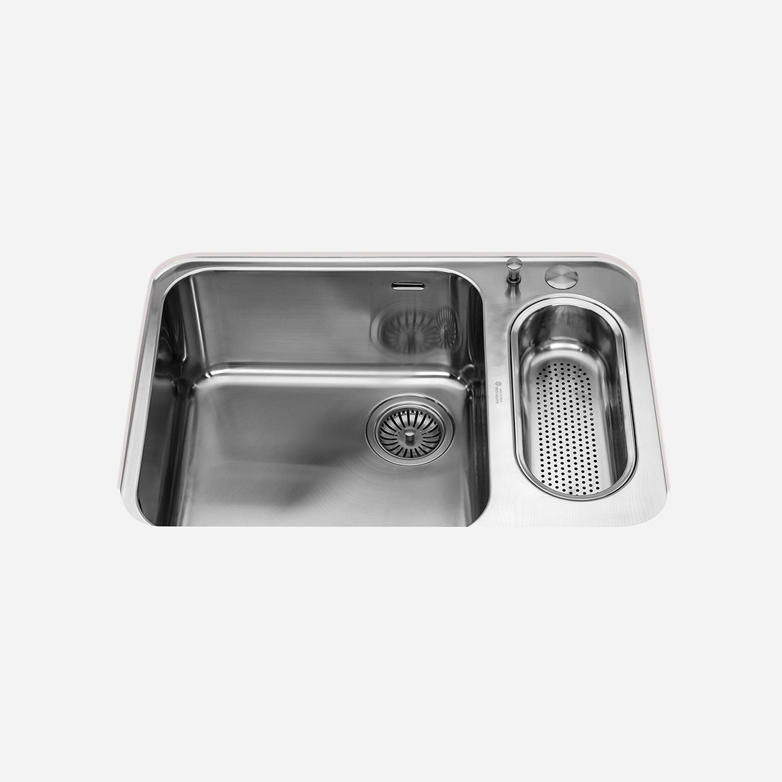 Display product Undermount sinks radius 60 LS 50×68/1V1B from manufacturer ALPES-INOX