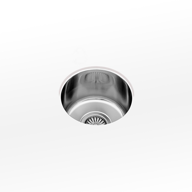Display product Undermount round bowls VDS 25 from manufacturer ALPES-INOX