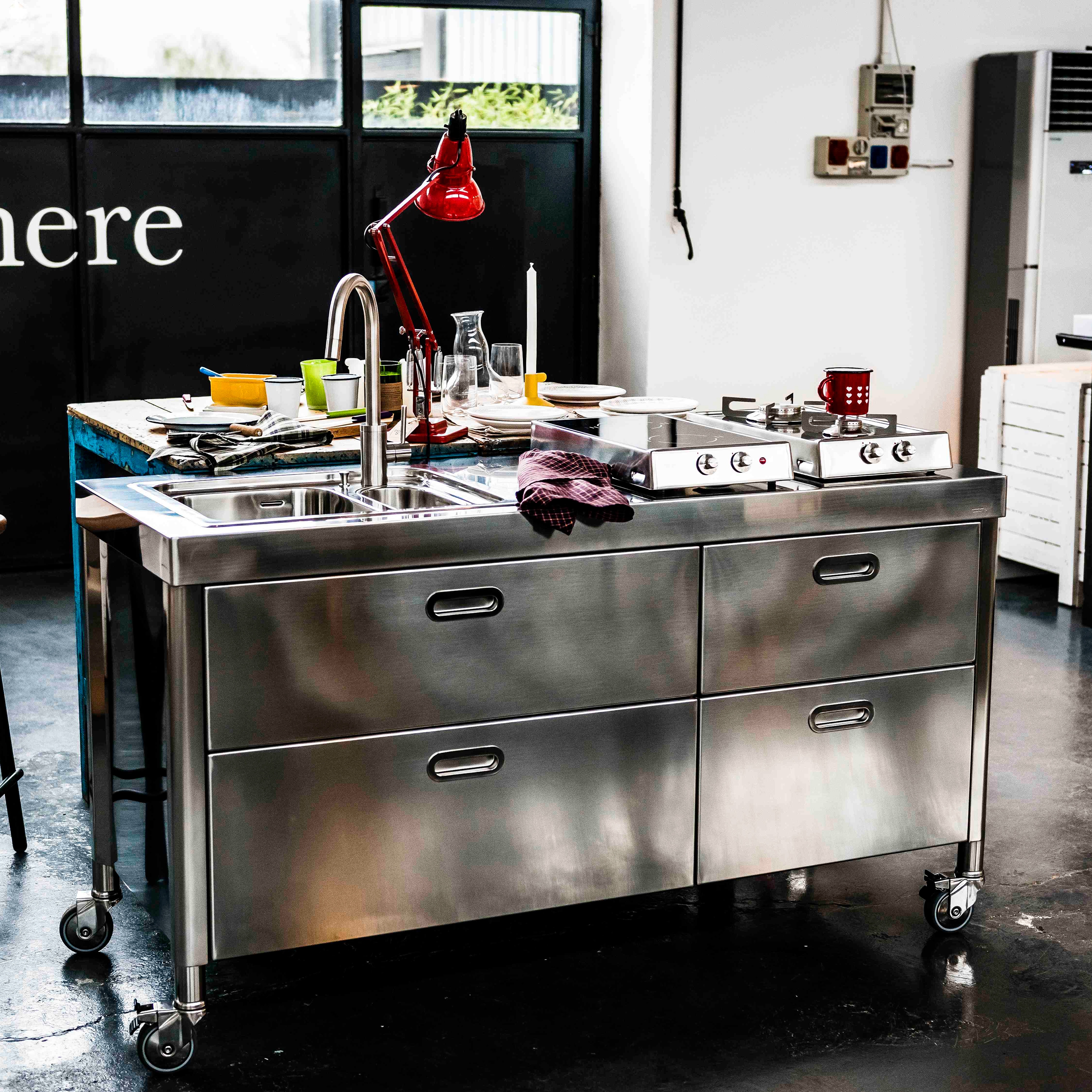 Display product Steel kitchens from manufacturer ALPES-INOX