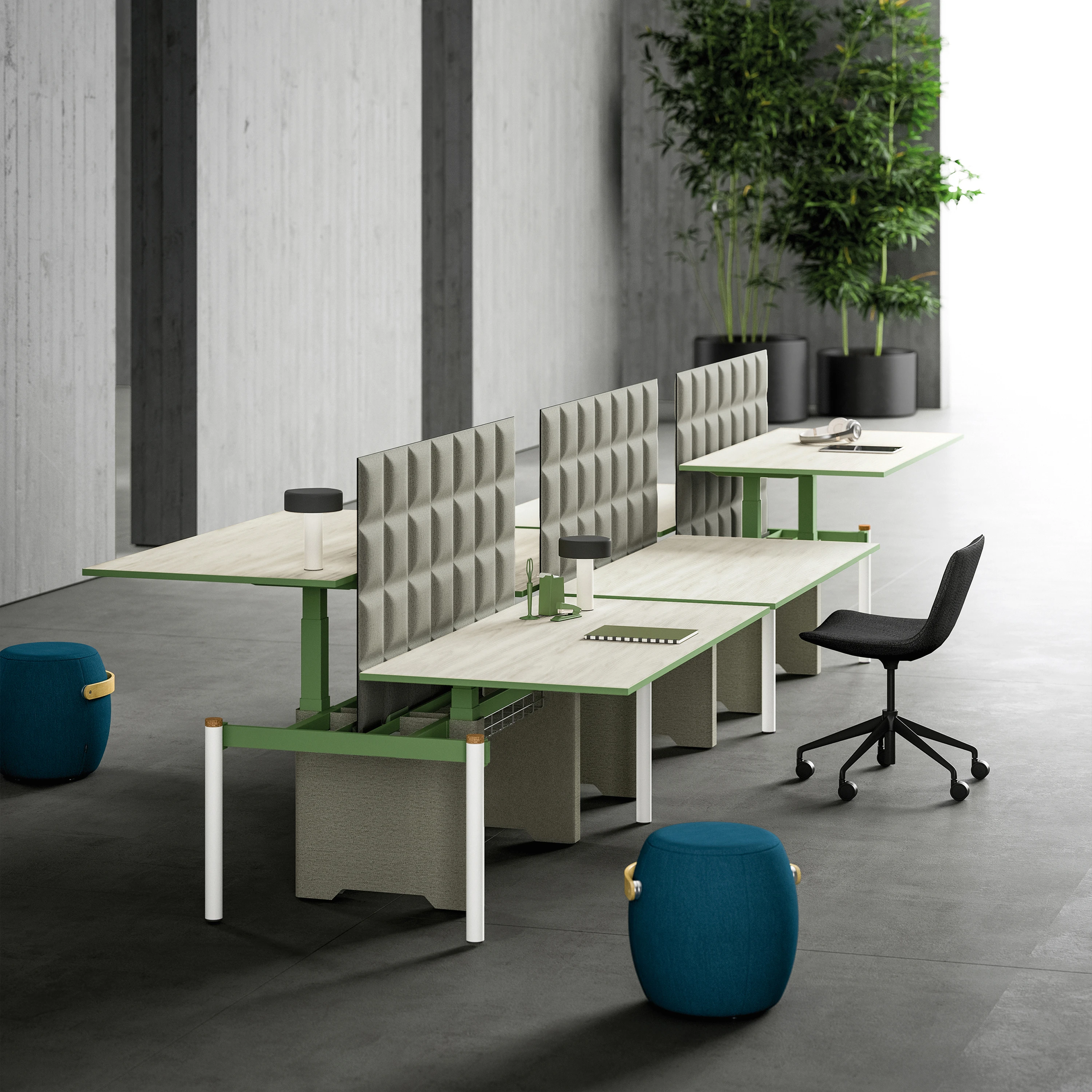 HEIGHT-ADJUSTABLE DESKS