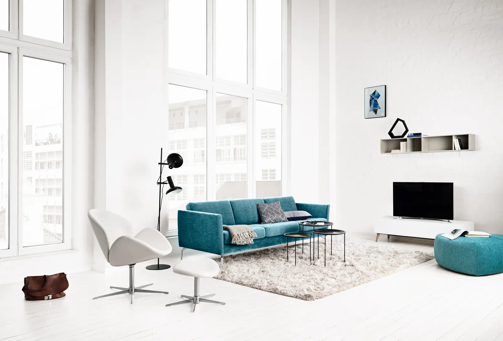 boconcept ogi オットマン OGI CHAIR WITH SWIVEL FUNCTION | STAR BASE - Chairs from BoConcept