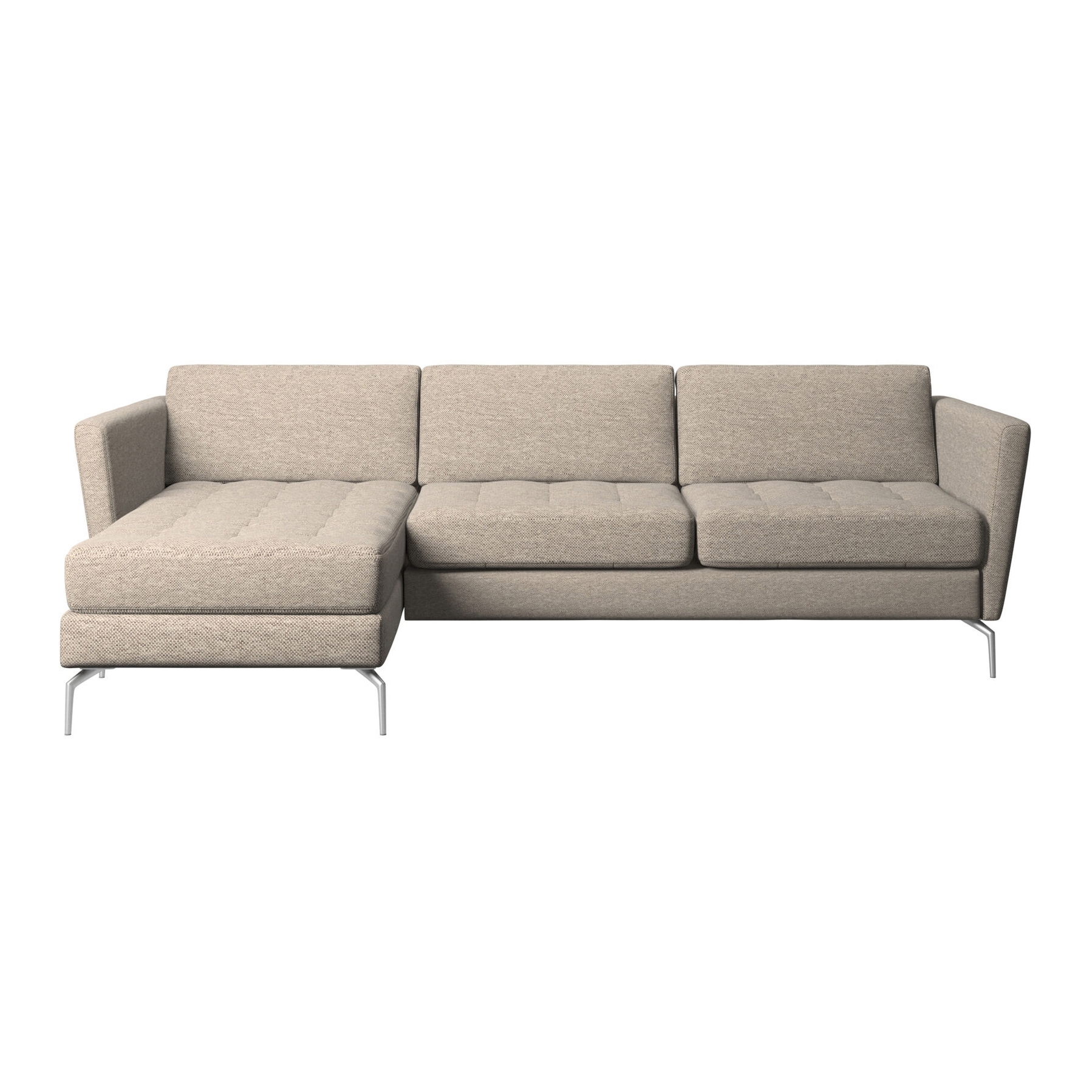 Display product Osaka Sofa with chaise-longue module, tufted seat from manufacturer BoConcept