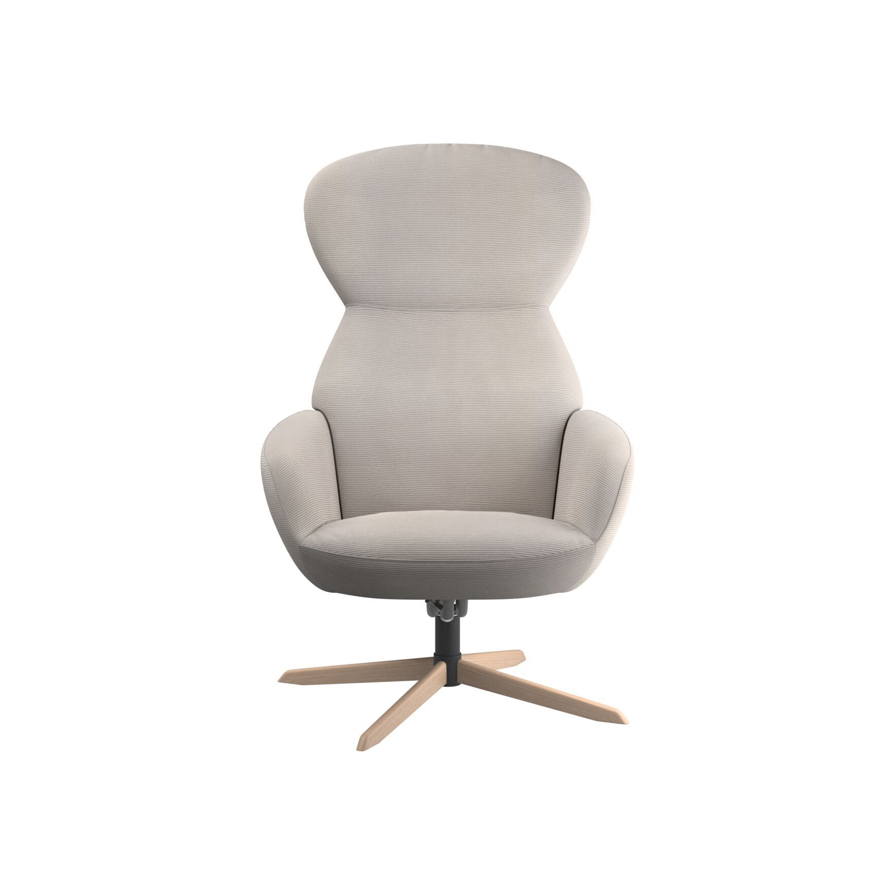 Poltroncina Athena con funzione basculante e base girevole 1360