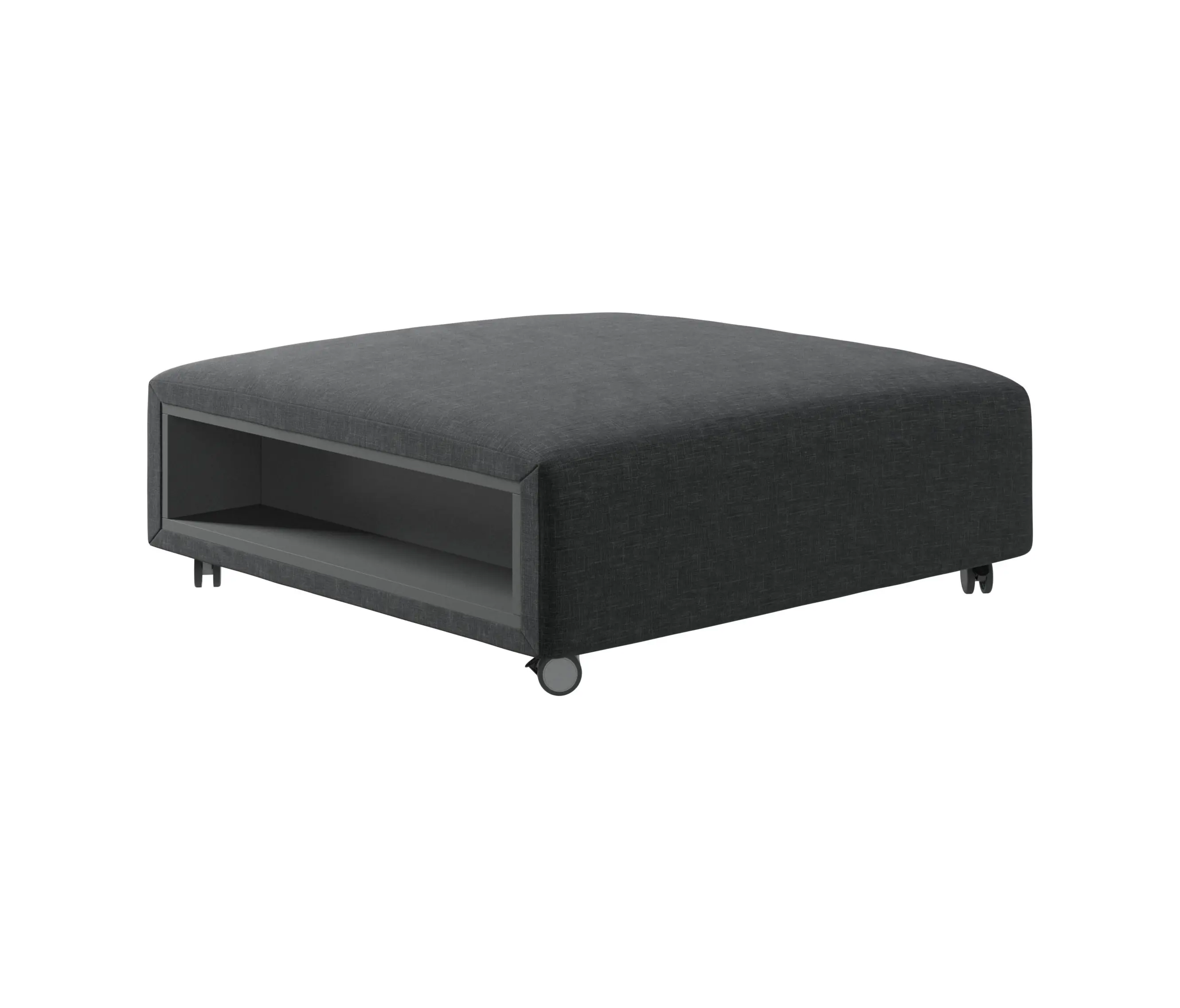 BoConcept - Hampton pouffe with wheels and left and right storage 2102