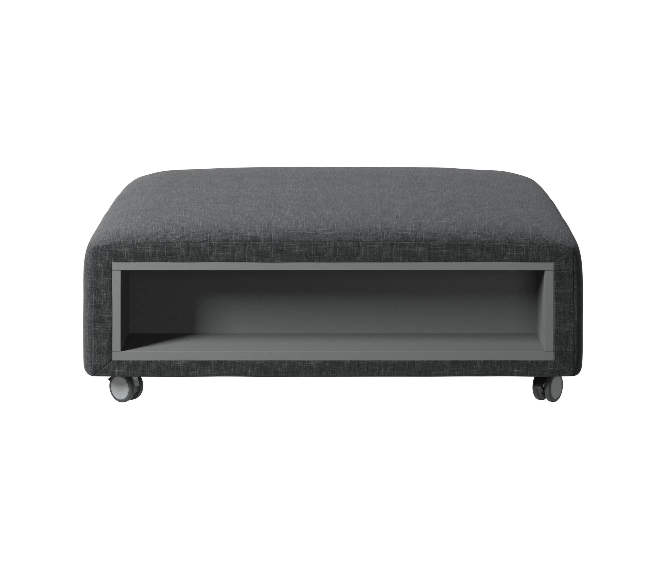 BoConcept - Hampton pouffe with wheels and left and right storage 2102