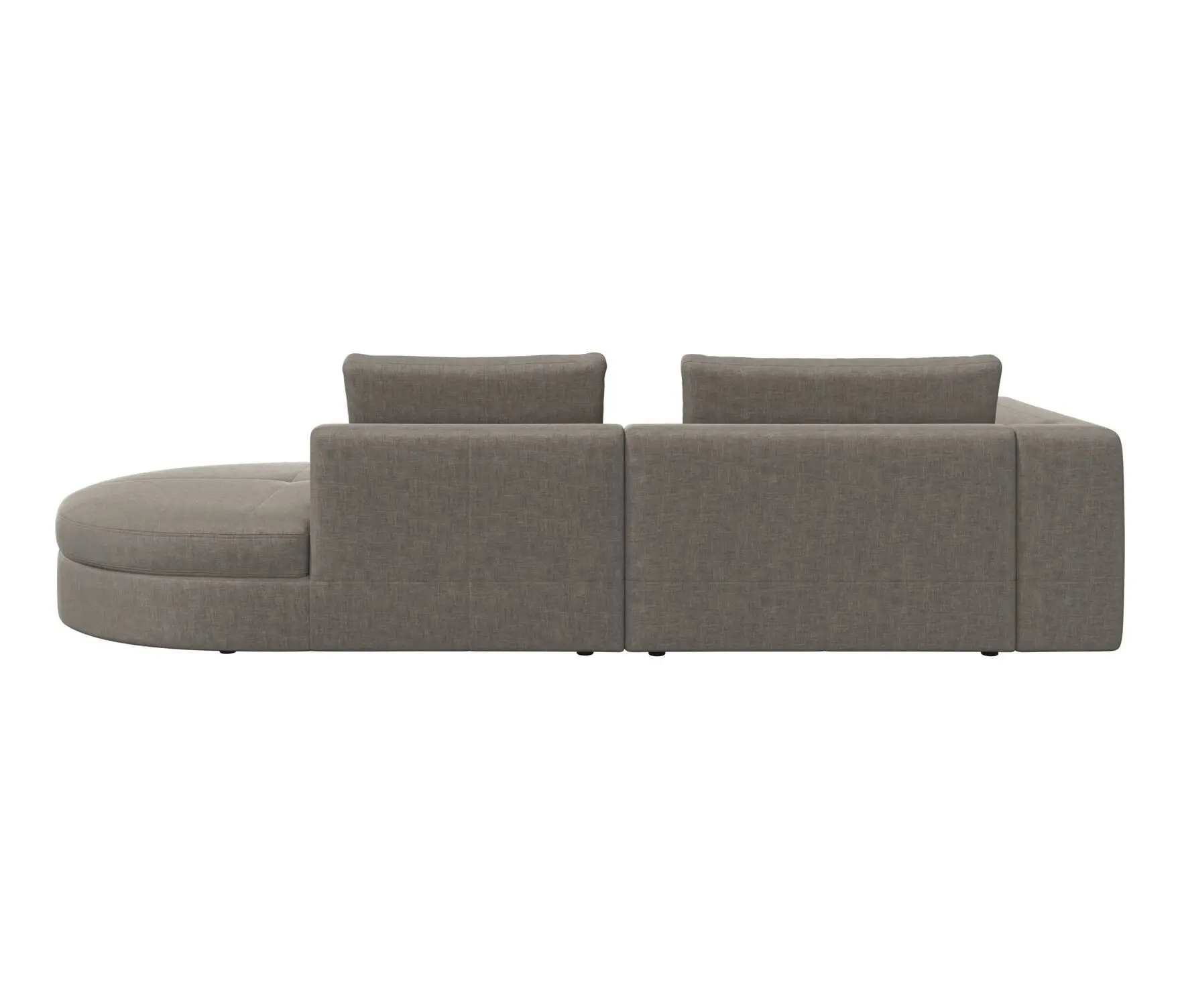BoConcept - Bergamo sofa with round lounging unit