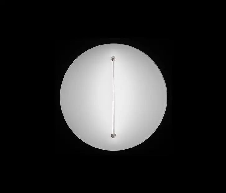 The American Glass Light Company - M. Stitch Round Flush Mount