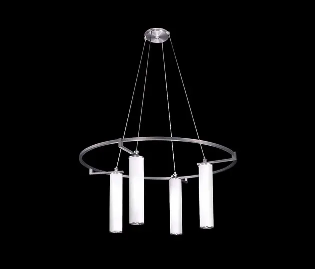 The American Glass Light Company - Brae Round Lantern Chandelier