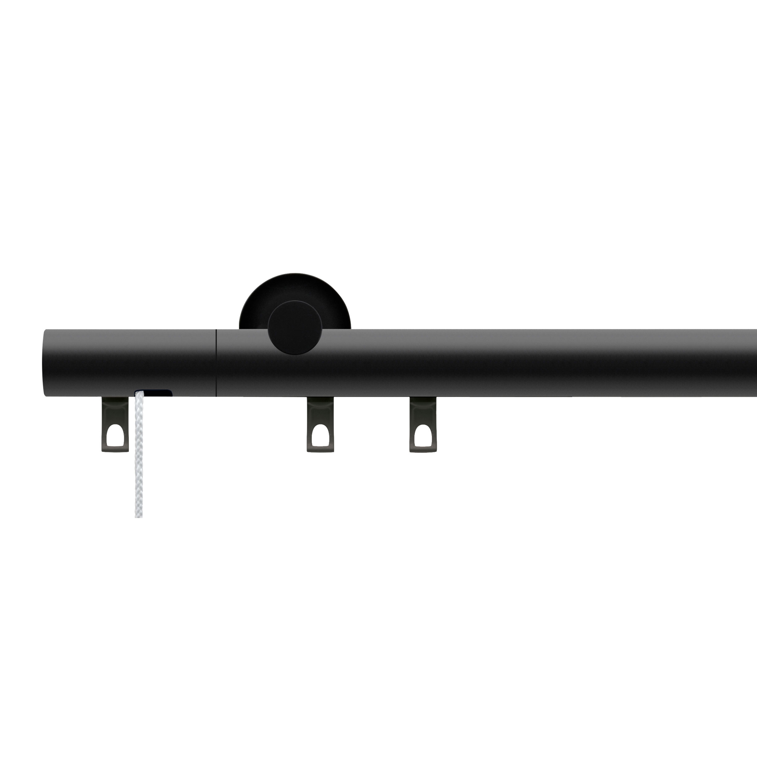 Display product Tecdor corded pole sets 28 mm | corded pole set without finial from manufacturer Büsche