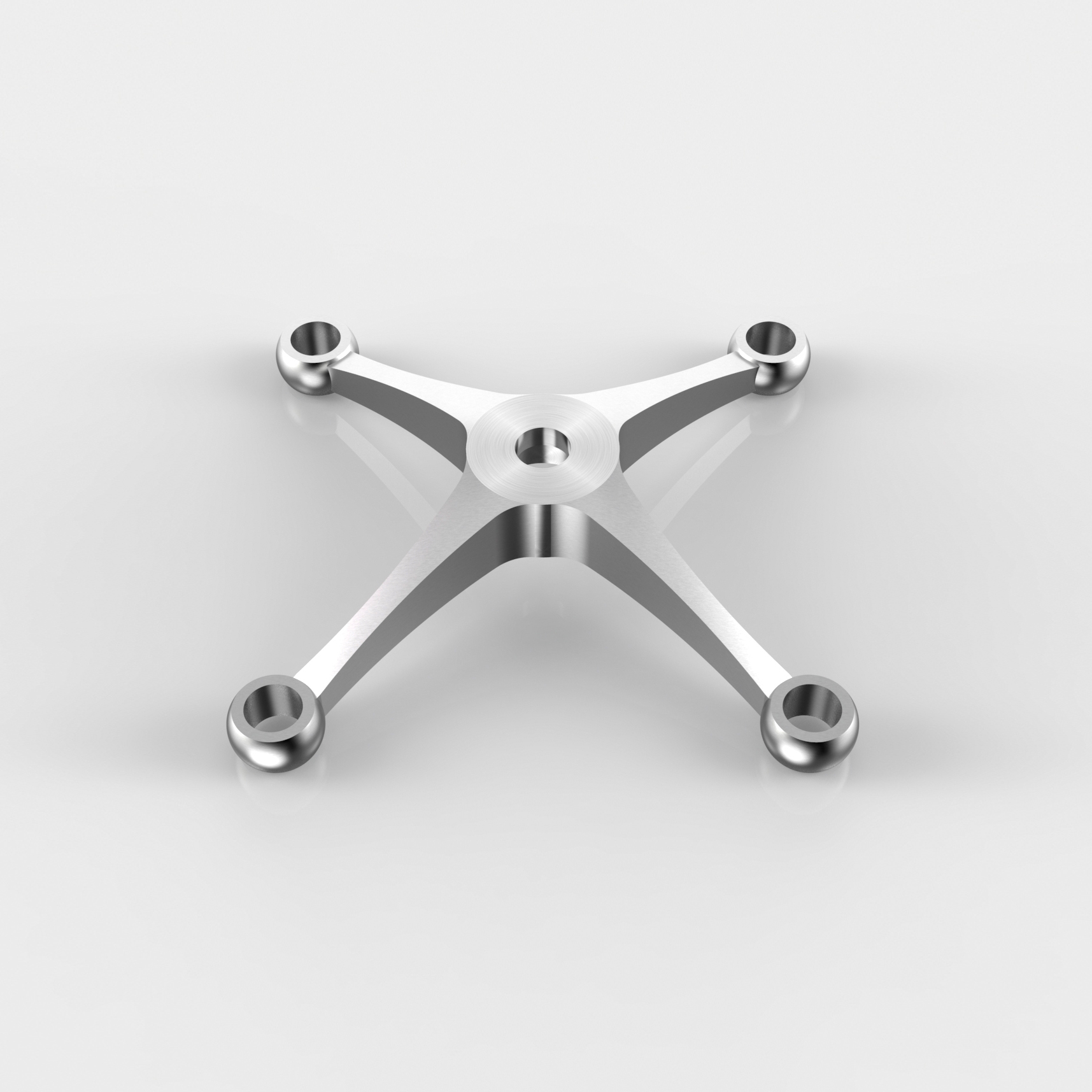 Display product Facade point fixtures Spider arms from manufacturer Pauli