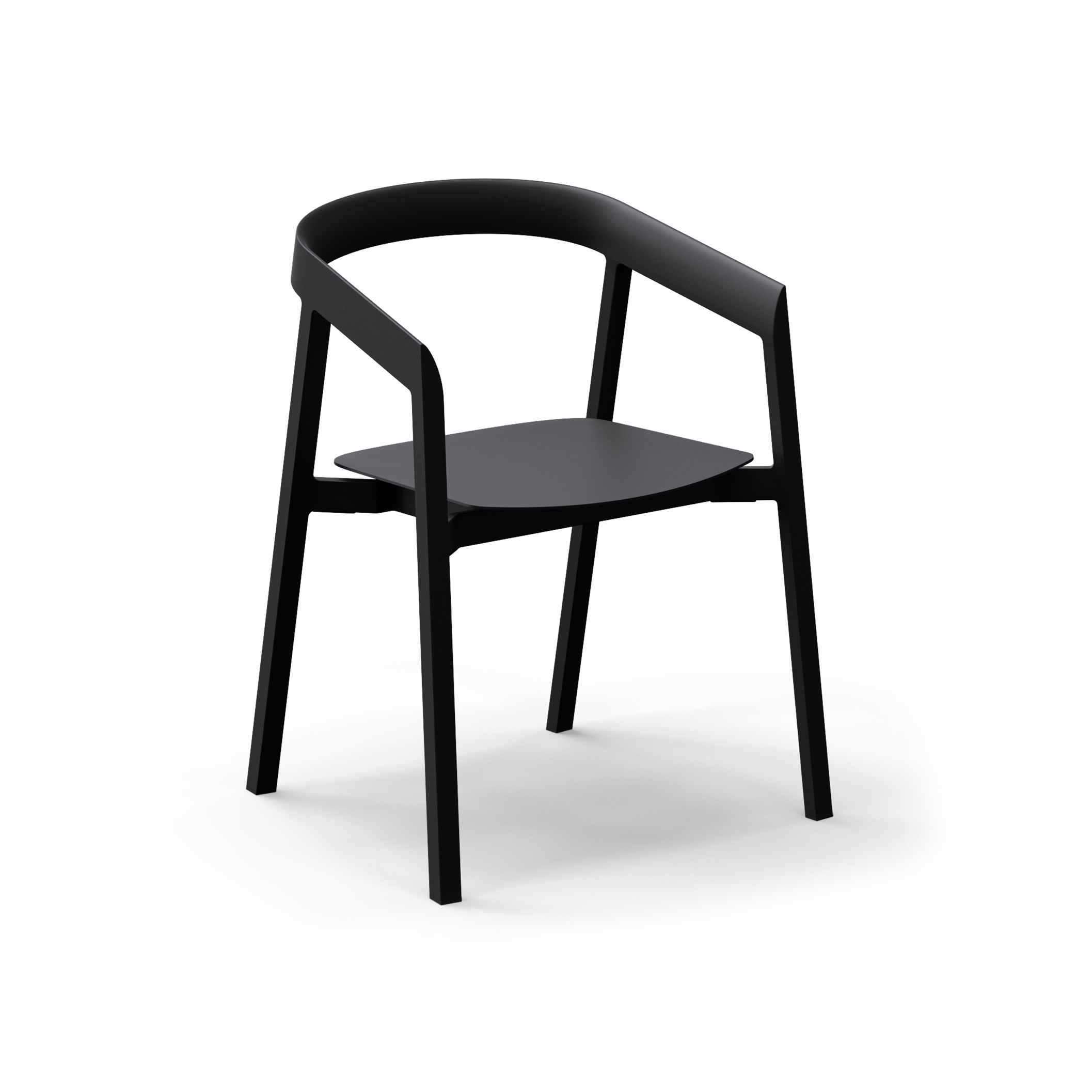Display product Mornington Dining Chair with Aluminium Seat from manufacturer VUUE