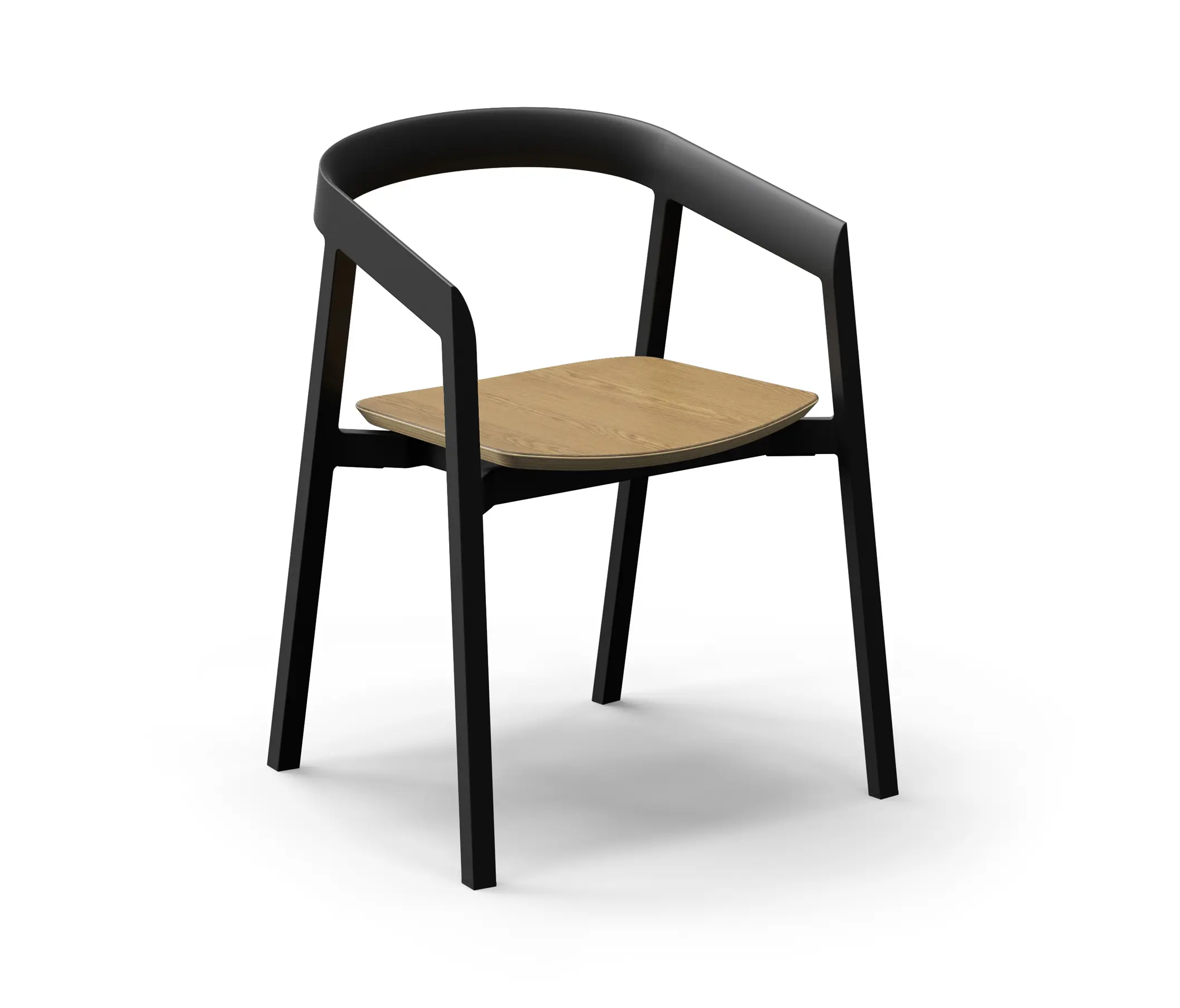VUUE - Mornington Dining Chair with Oak Veneer Plywood Seat