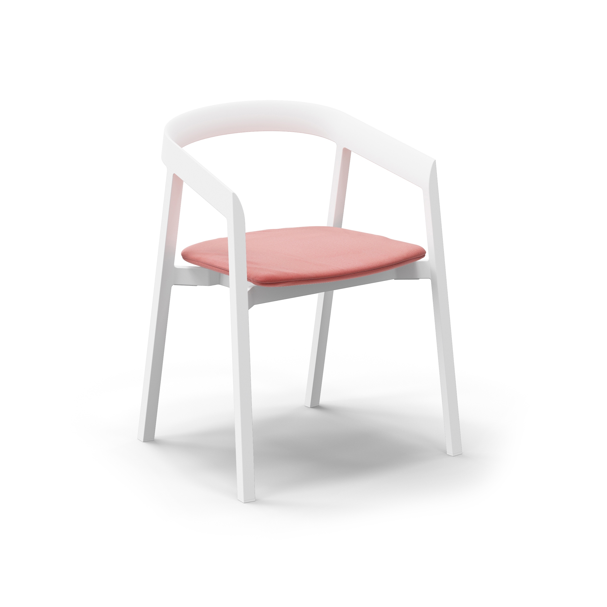 Display product Mornington Dining Chair with Aluminium Seat and Cushion from manufacturer VUUE