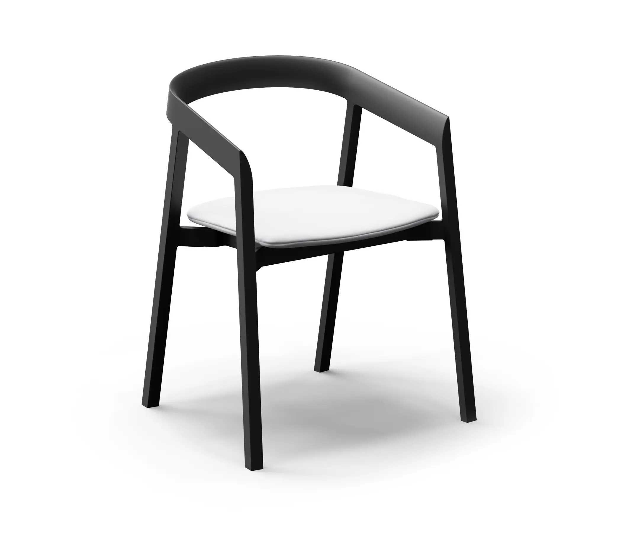 VUUE - Mornington Dining Chair with Aluminium Seat and Cushion
