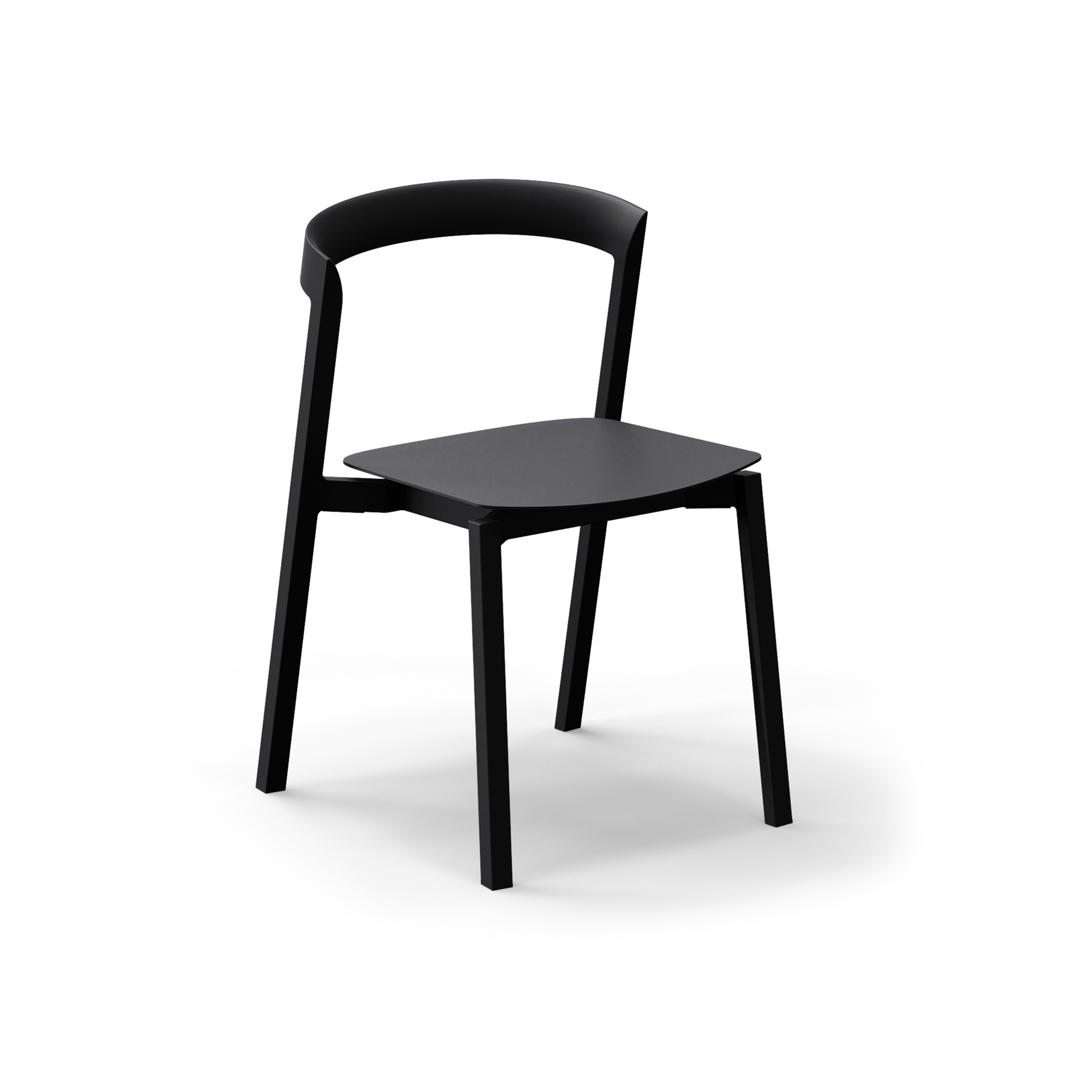 Display product Mornington Stacking Chair with Aluminium Seat from manufacturer VUUE